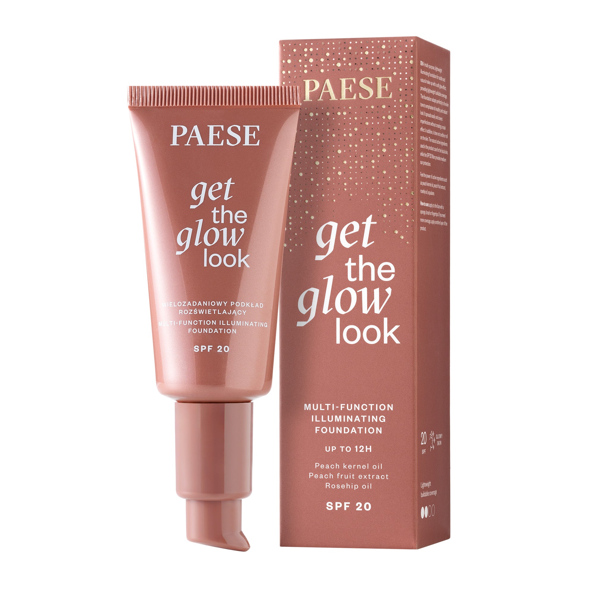 PAESE GET THE GLOW LOOK SPF 20 Fondotinta illuminante multitasking 30 ml #2
