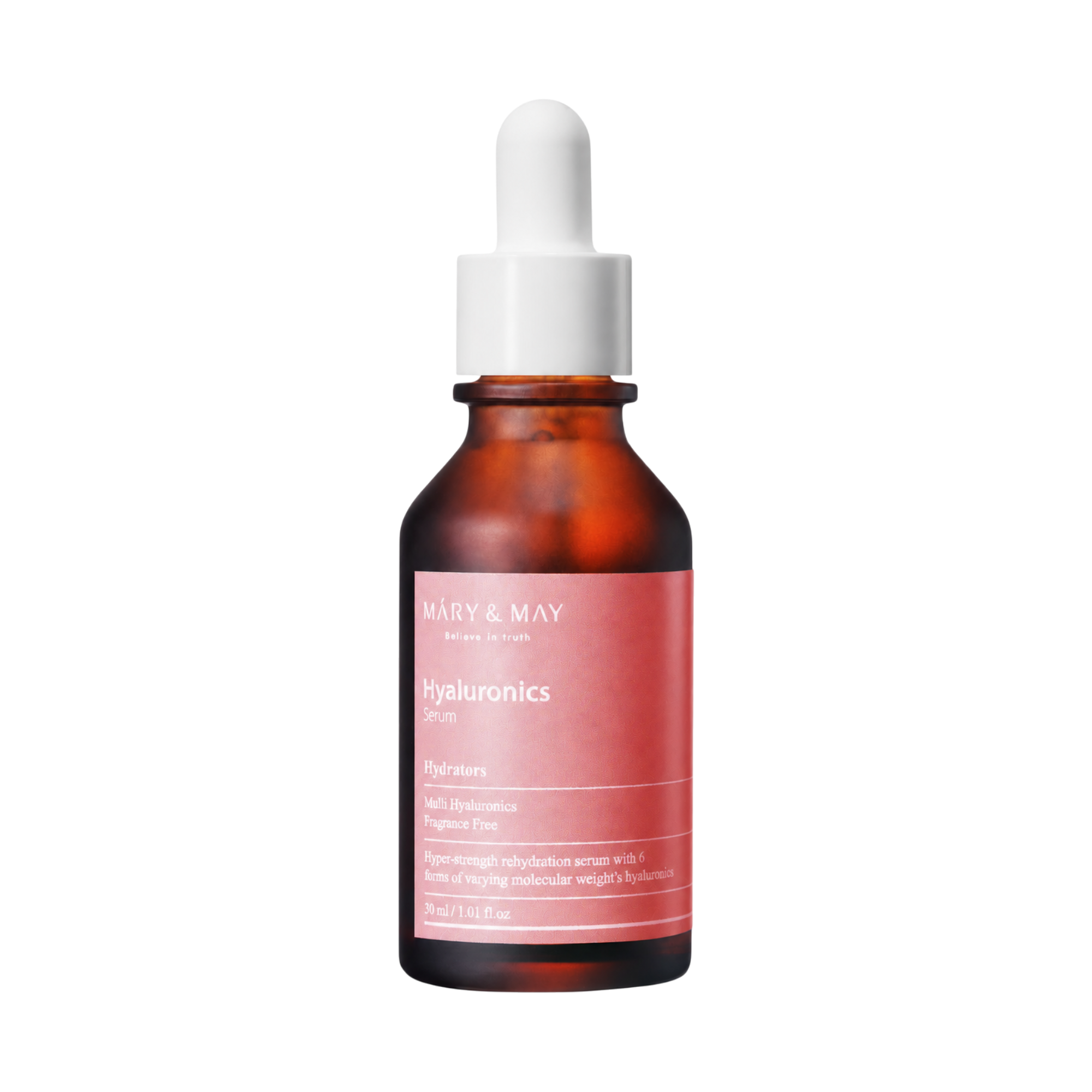 MARY & MAY HYALURONICS Siero idratante con 6 tipi di acido ialuronico 30 ml