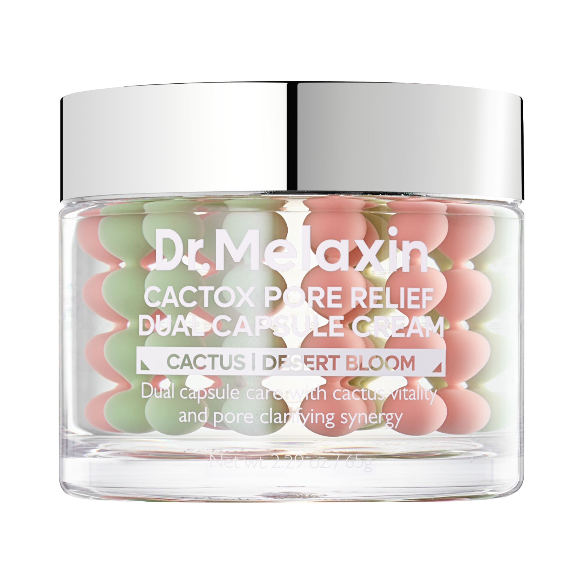DR.MELAXIN CACTOX PORE RELIEF DUAL CAPSULE CREAM Crema idratante e levigante in capsule 65 g