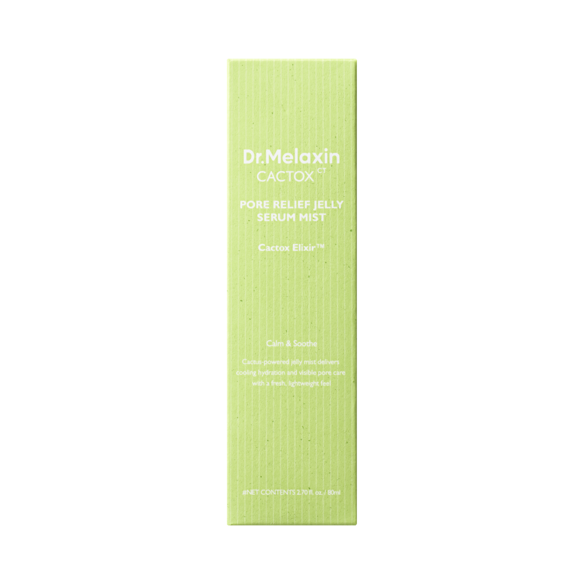 DR.MELAXIN CACTOXCT RELIEF JELLY SERUM MIST Siero-nebbia rinfrescante per il viso 80 ml #2