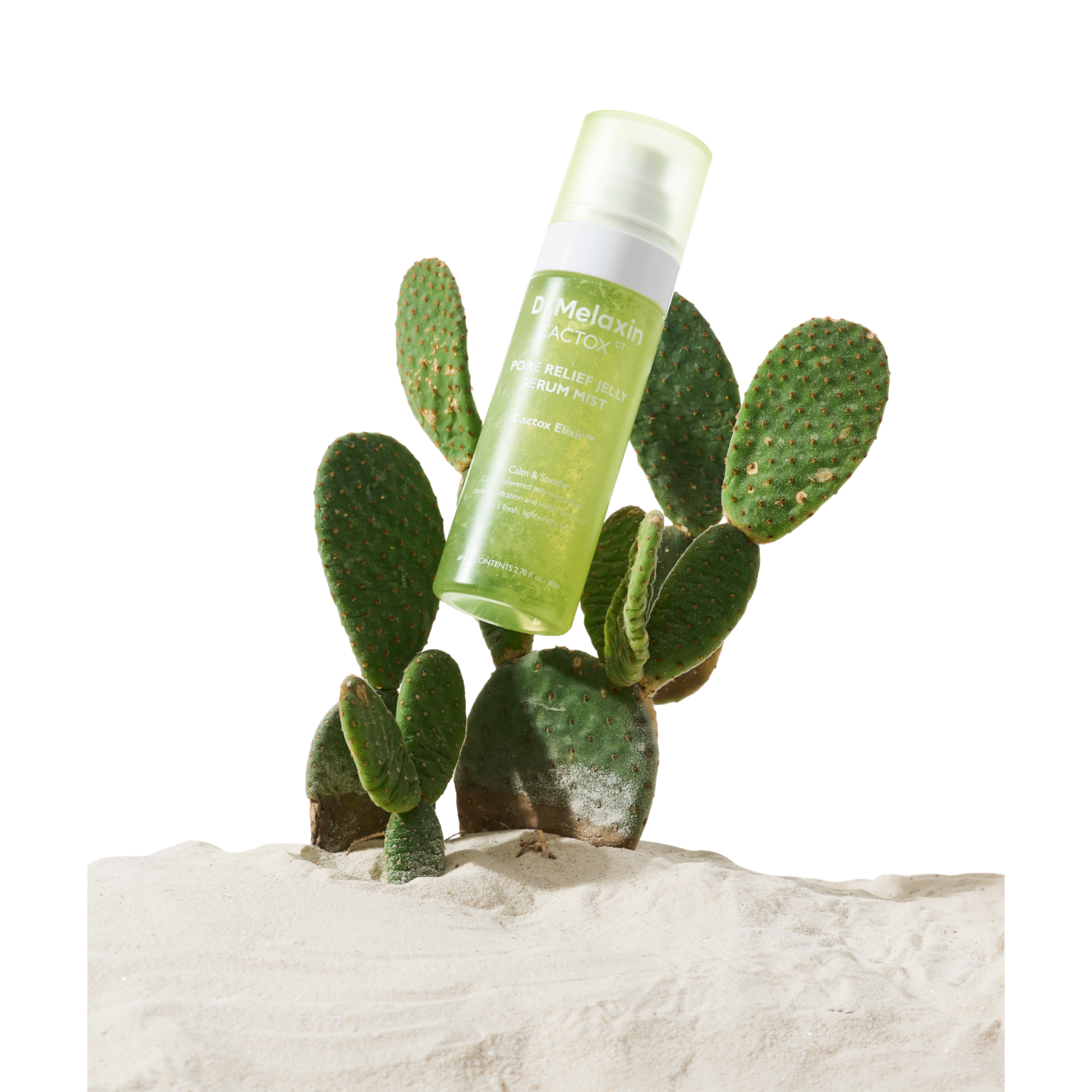 DR.MELAXIN CACTOXCT RELIEF JELLY SERUM MIST Siero-nebbia rinfrescante per il viso 80 ml #5