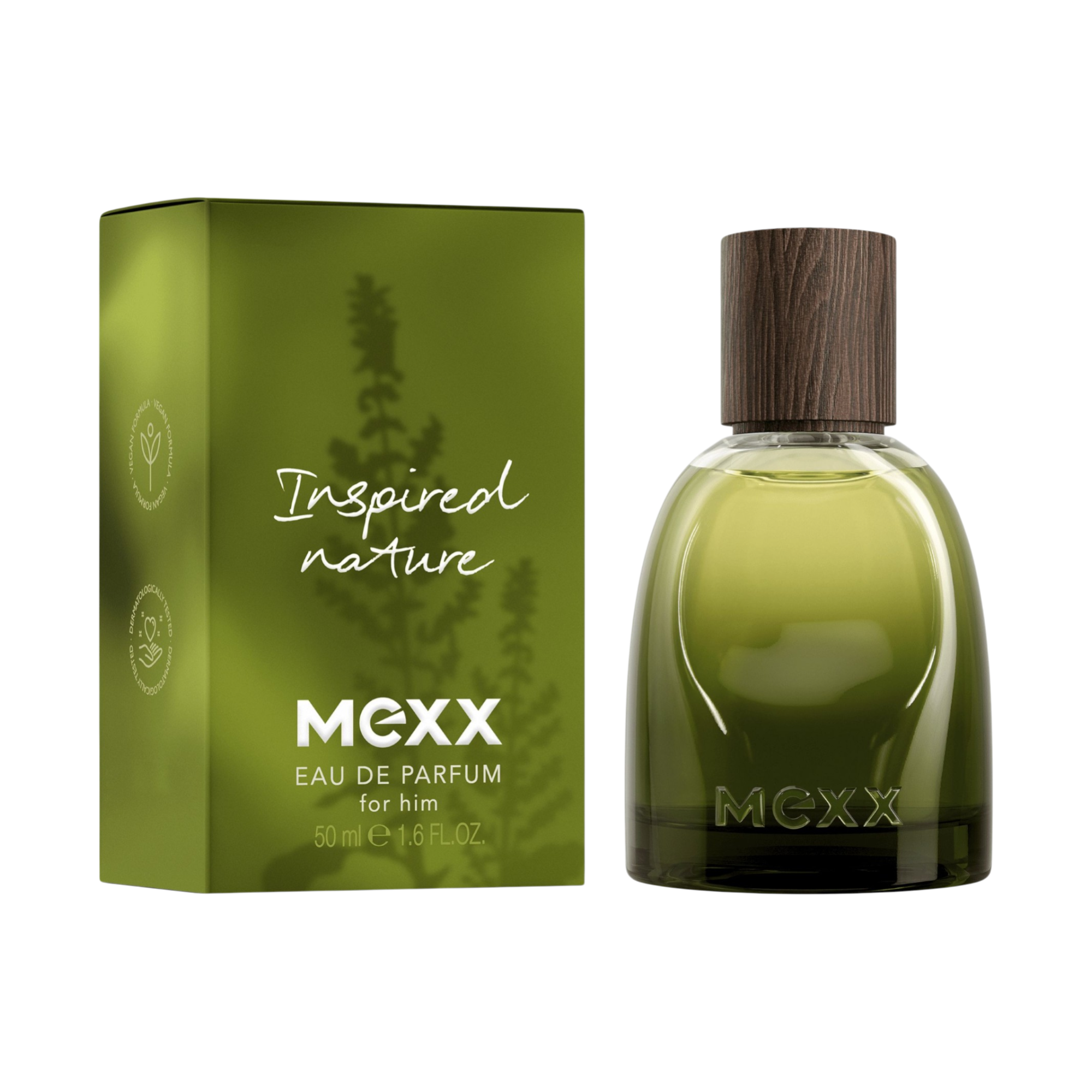 MEXX INSPIRED NATURE parfémovaná voda pro muže 50 ml