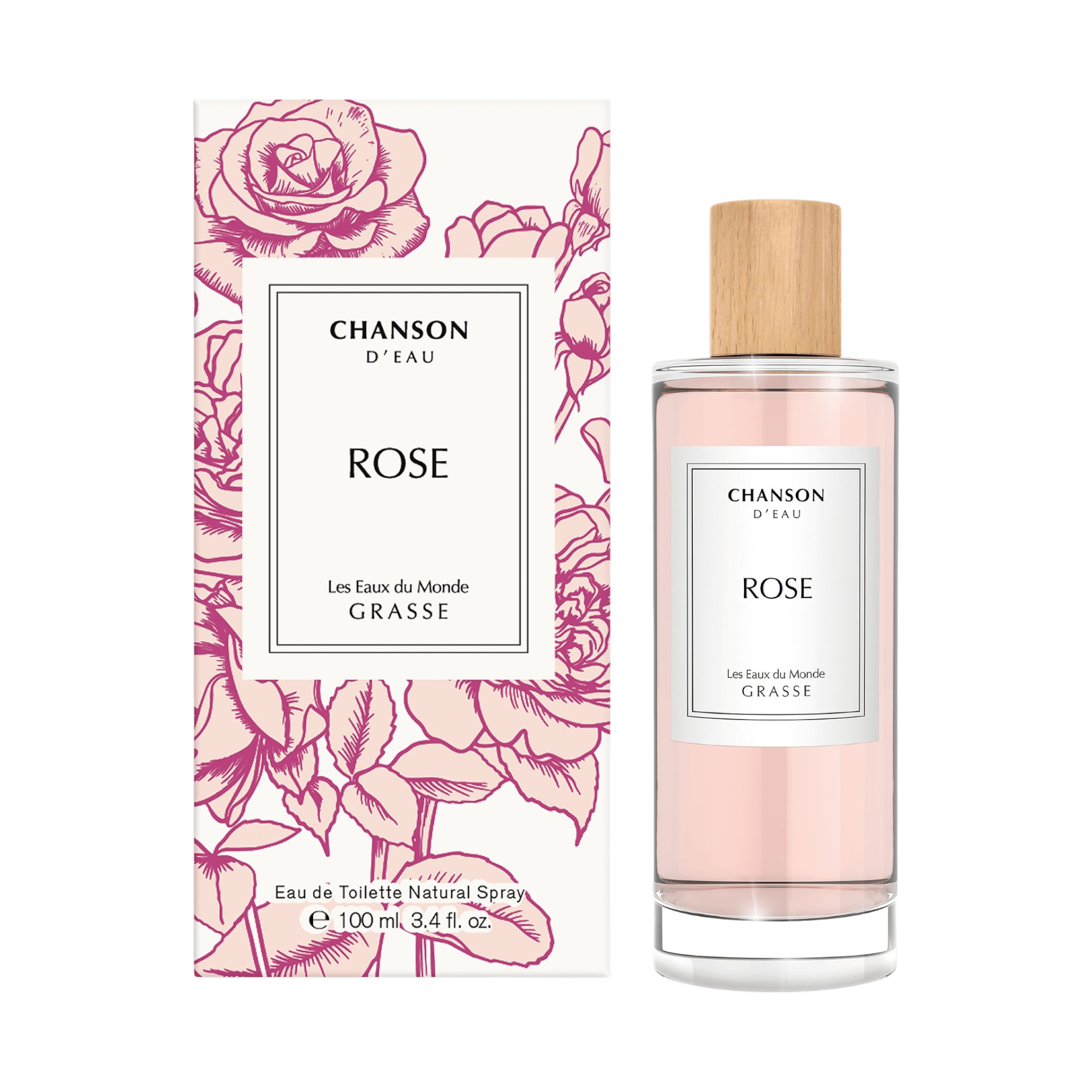 CHANSON D`EAU ROSE FROM GRASSE Woda perfumowana damska 100 ml