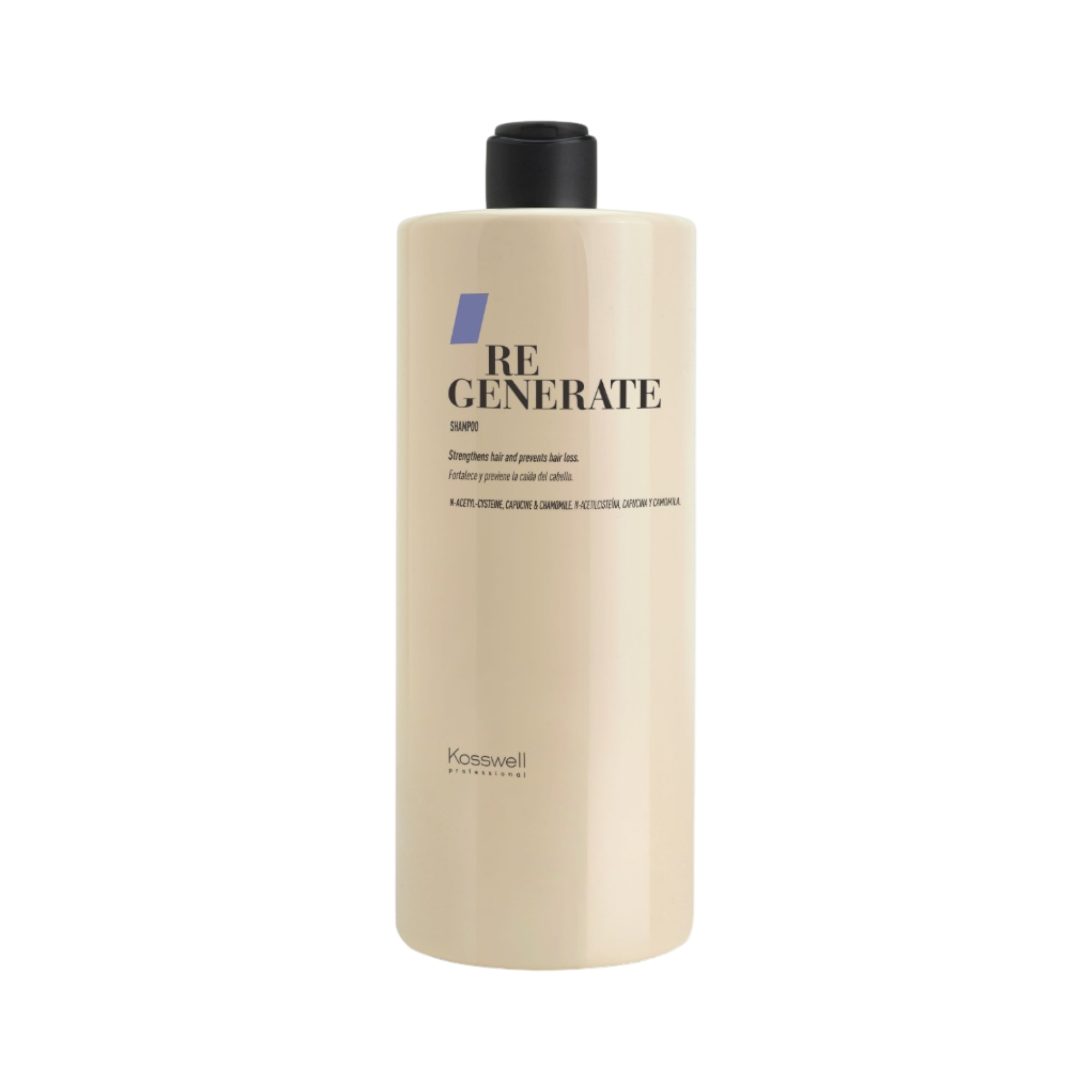 KOSSWELL REGENERATE ANTIHAIR LOSS Shampoo rinforzante per capelli indeboliti e cadenti 1000 ml