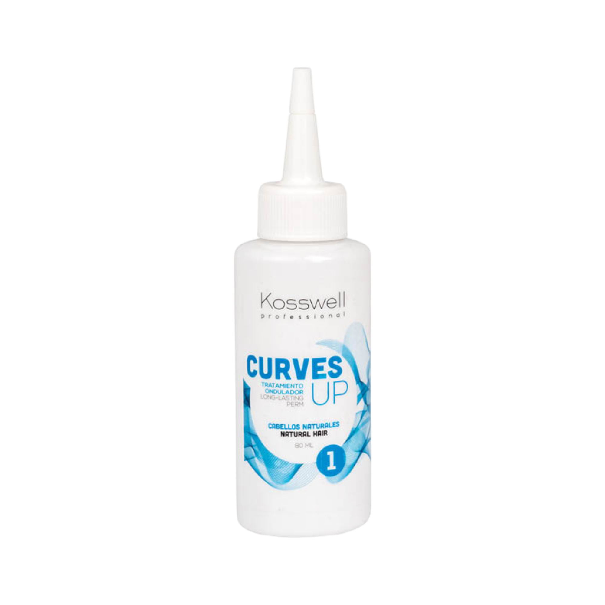KOSSWELL CURVES UP 1 NATURAL Liquido permanente per capelli naturali 80 ml