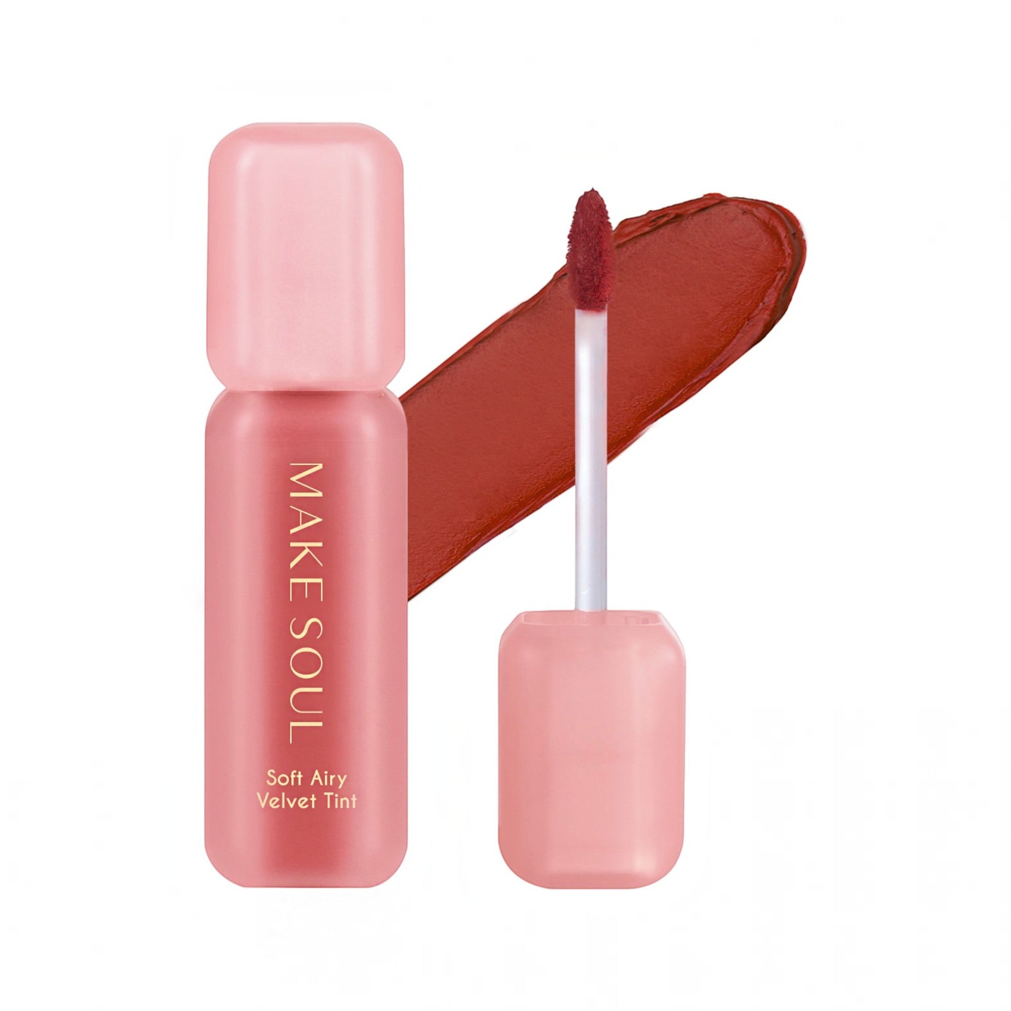 MAKE SOUL SOFT AIRY VELVET TINT Sfocatura leggera vellutata, tinta labbra, 3,5 ml #3