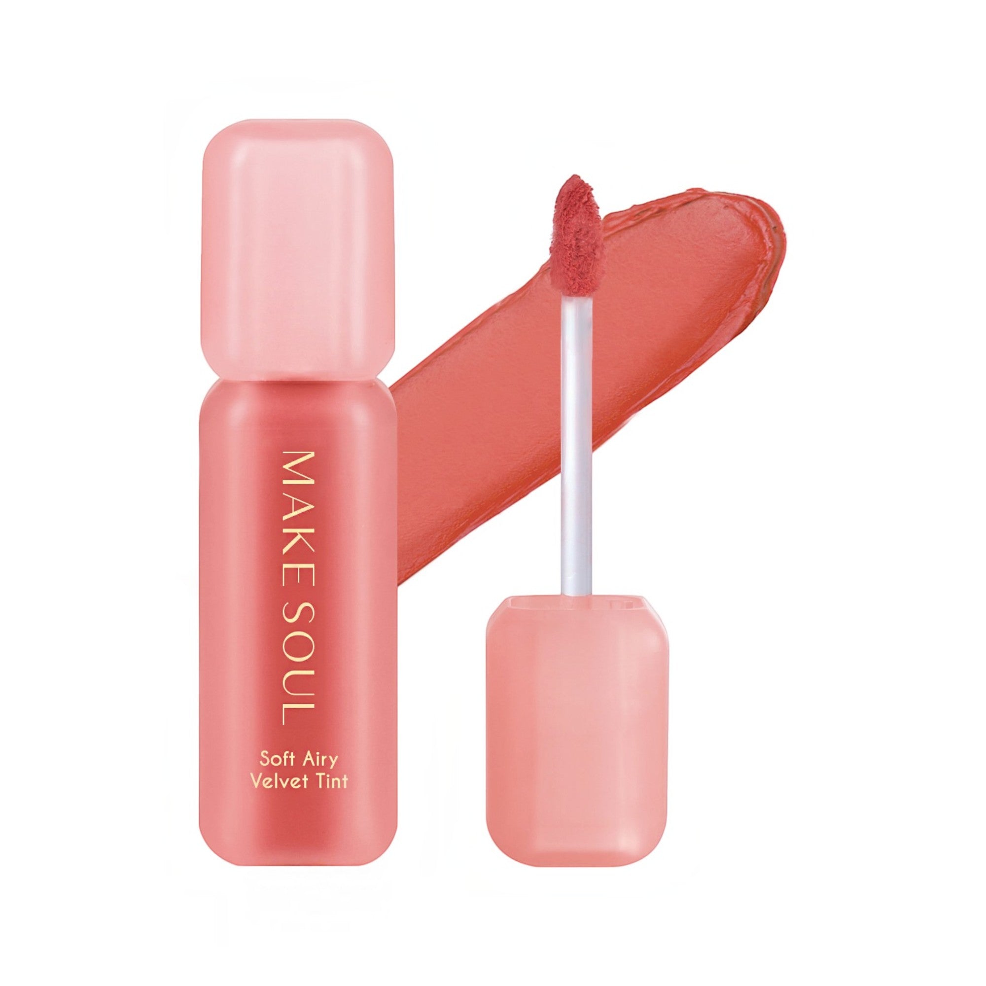 MAKE SOUL SOFT AIRY VELVET TINT Sfocatura leggera vellutata, tinta labbra, 3,5 ml #5