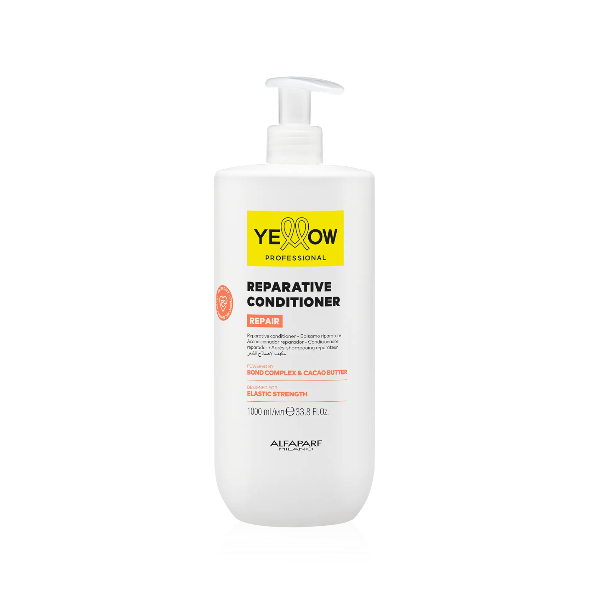 YELLOW PROFESSIONAL REPAIR REPARATIVE CONDITIONER Balsamo rigenerante per capelli danneggiati 1000 ml