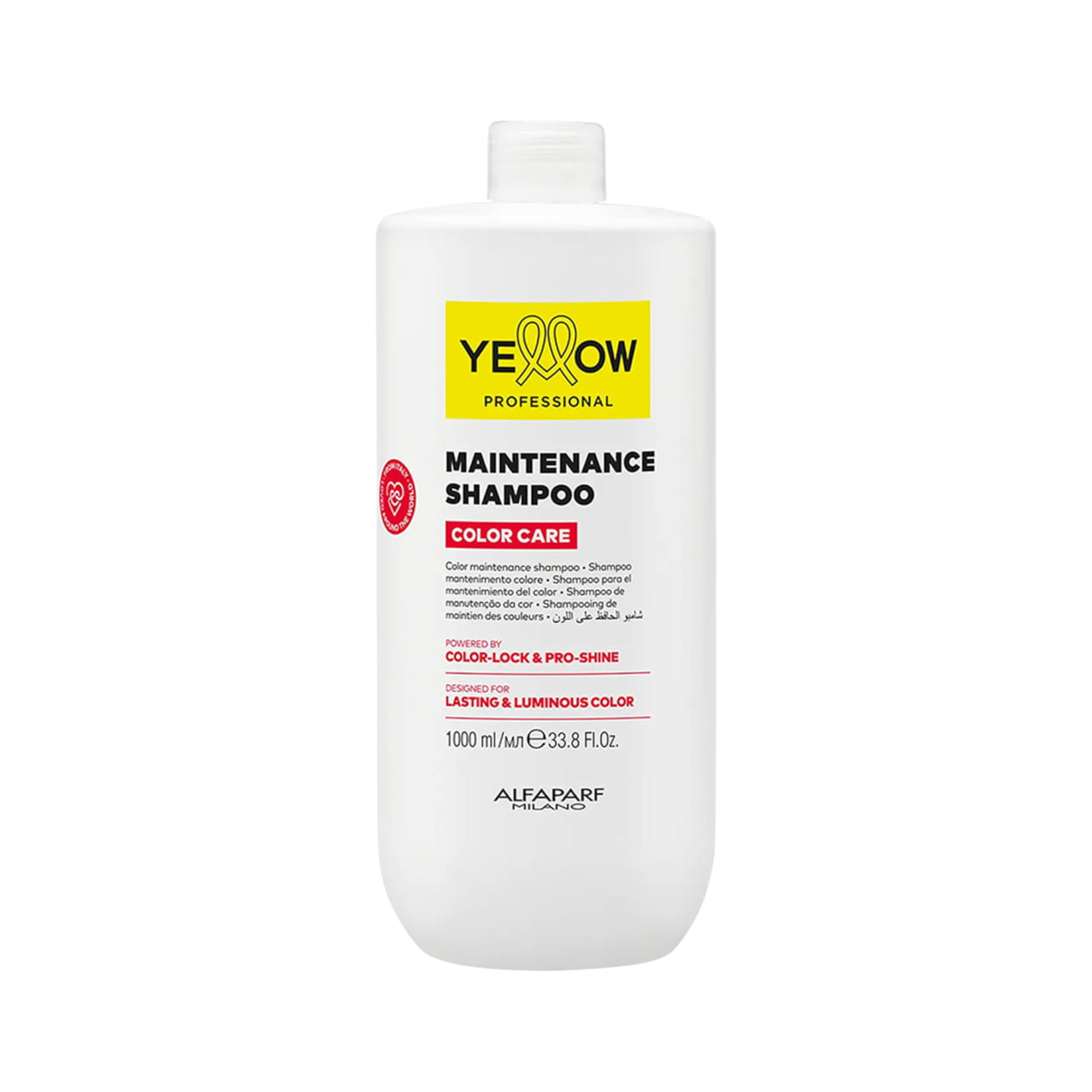 YELLOW PROFESSIONAL MAINTENANCE COLOR CARE Shampoo per capelli colorati 1000 ml