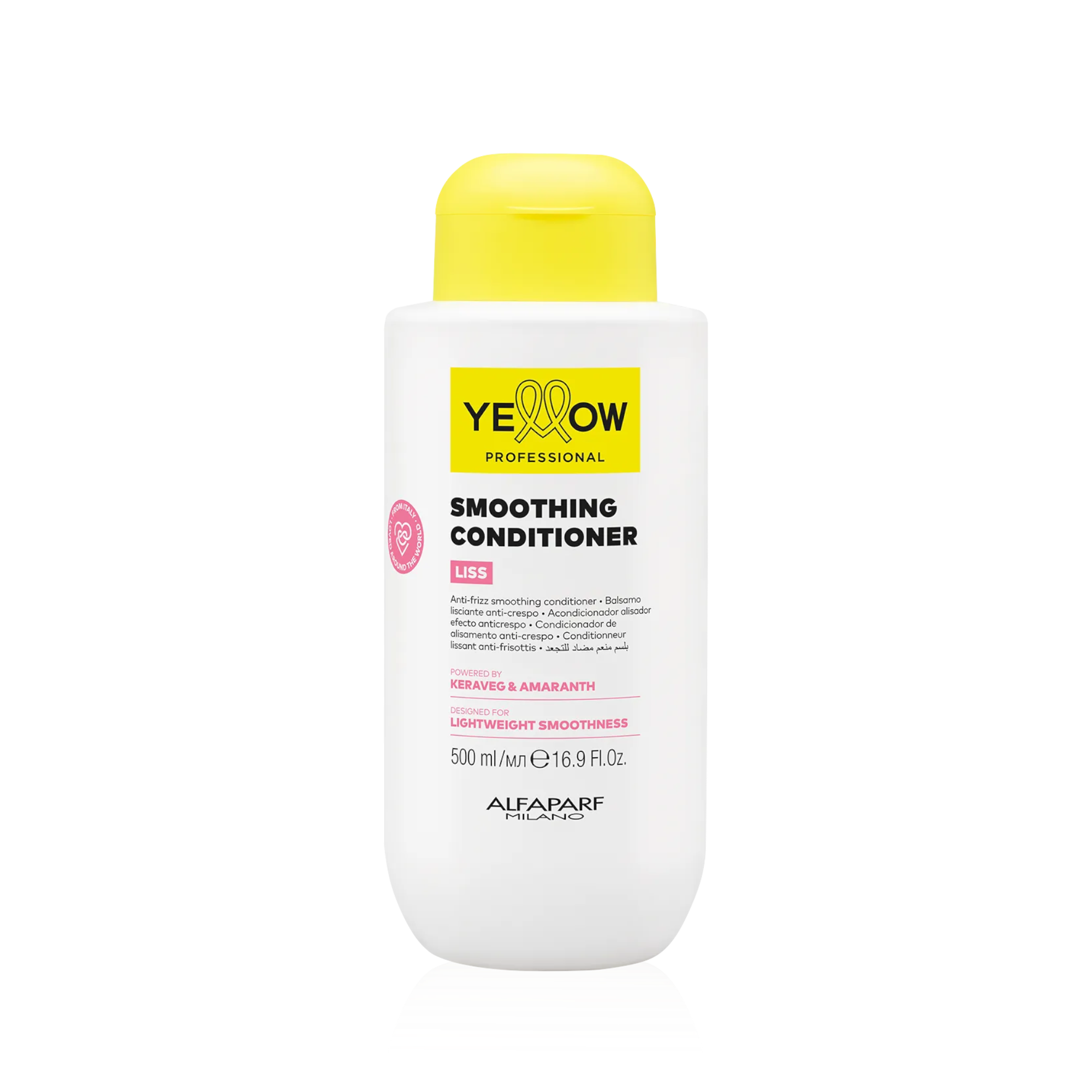 YELLOW PROFESSIONAL SMOOTH LISS Balsamo lisciante per capelli crespi e ribelli 500 ml