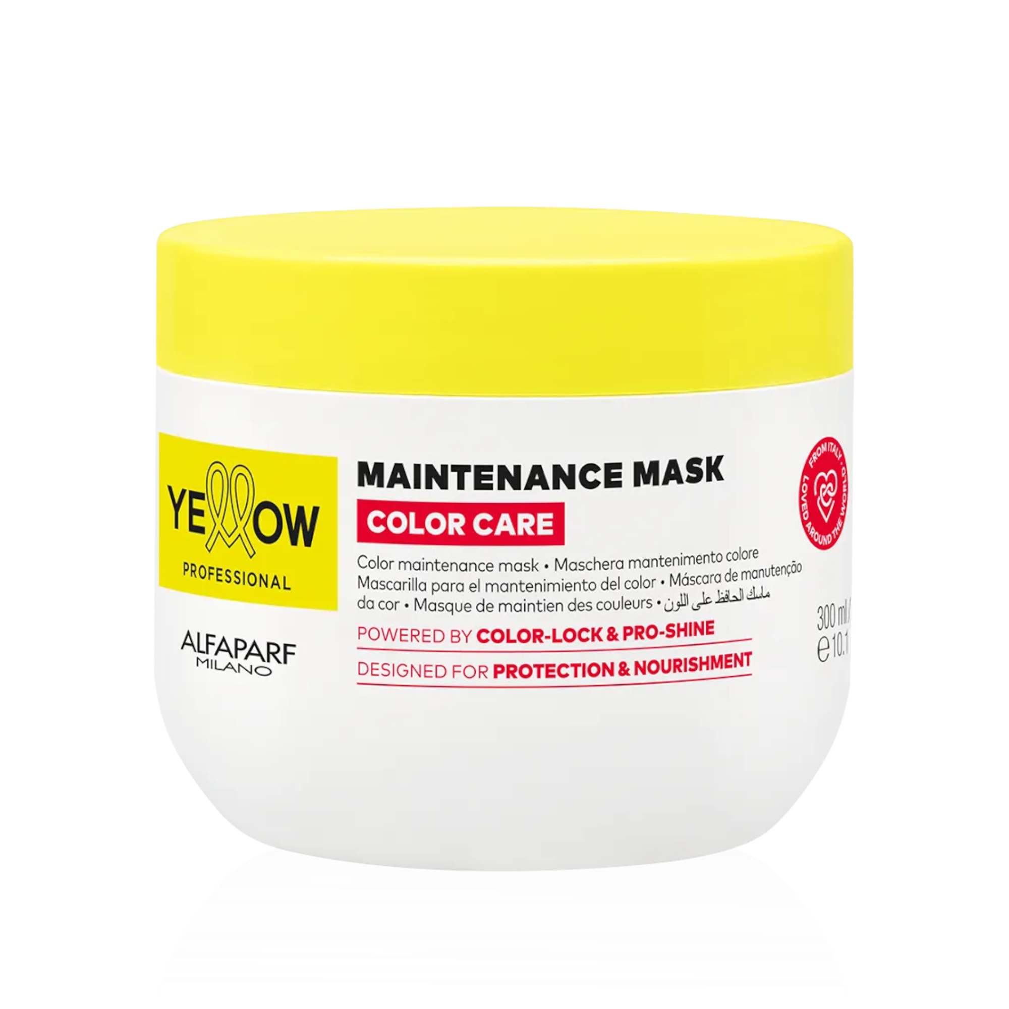 YELLOW PROFESSIONAL MAINTENANCE COLOR CARE Maschera per capelli colorati 300 ml