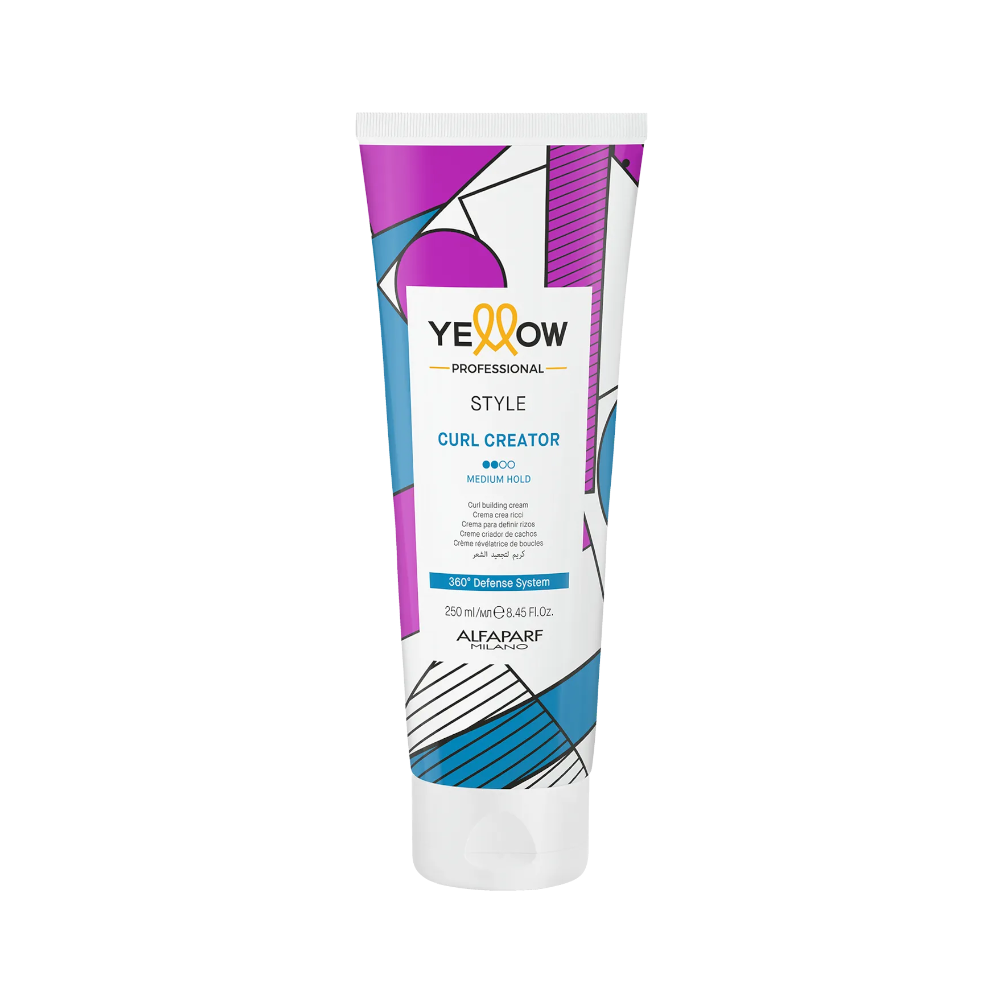 GIALLO PROFESSIONAL STYLE CURL CREATOR Crema per capelli ricci che definisce ricci e onde 250 ml