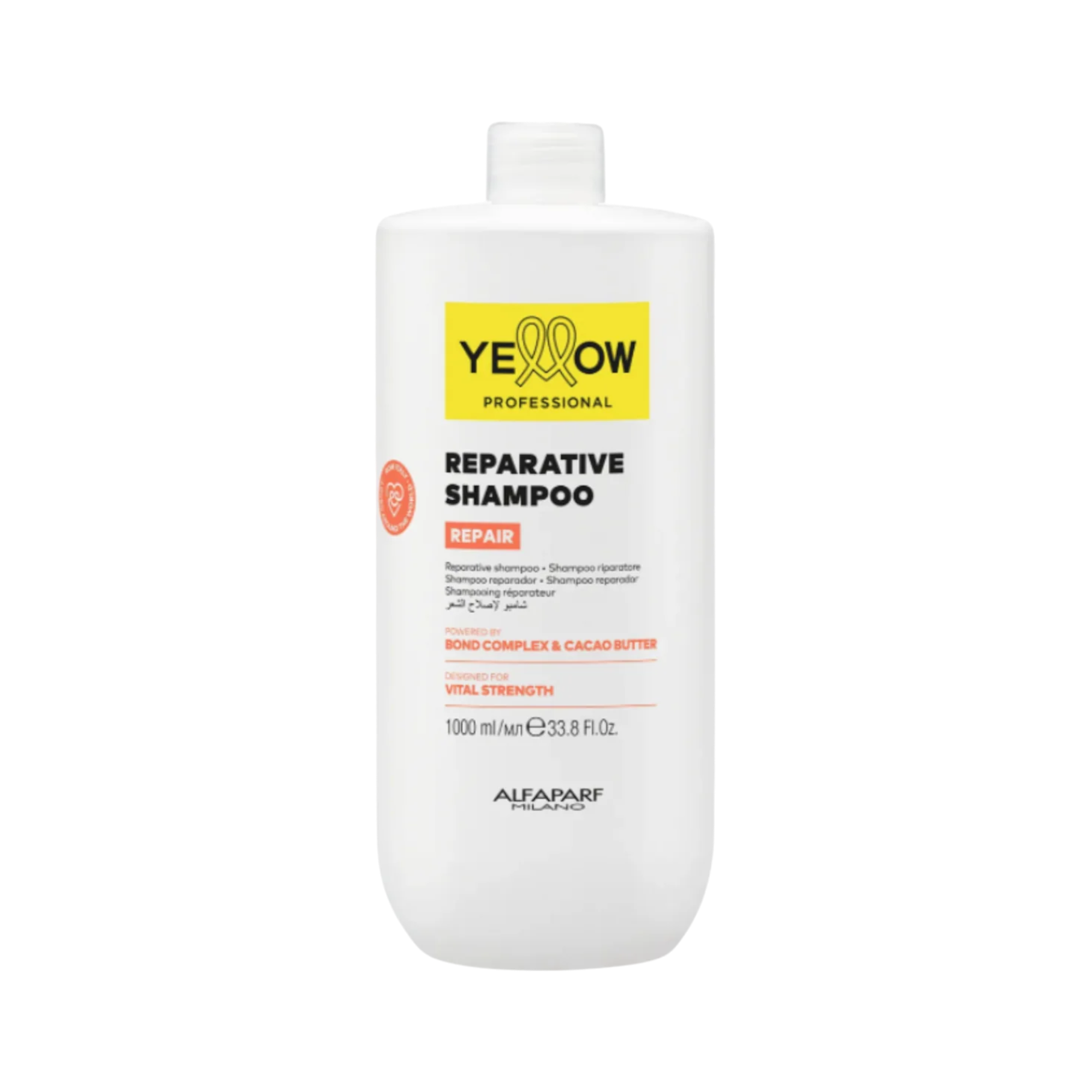 YELLOW PROFESSIONAL REPAIR REPARATIVE SHAMPOO Shampoo rigenerante per capelli danneggiati 1000 ml