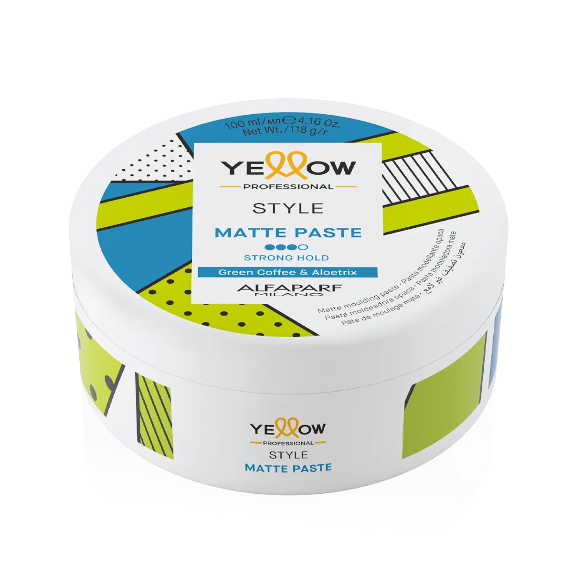 PASTA OPACA PROFESSIONAL STYLE GIALLA Pasta modellante per capelli opaca 100 ml