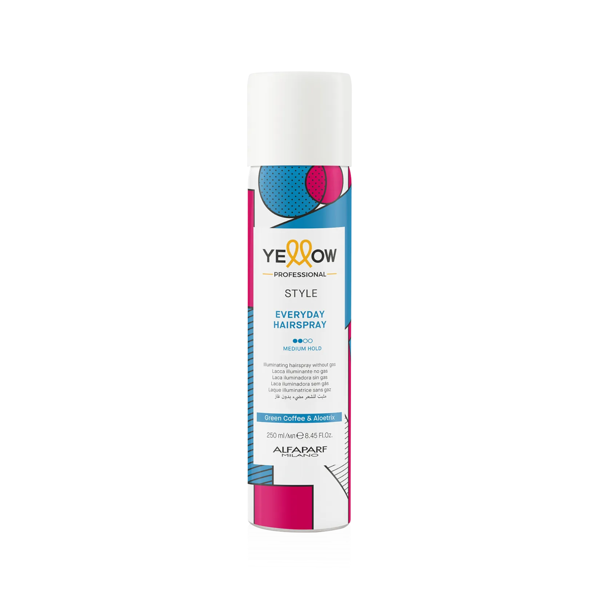 LACCA GIALLO PROFESSIONAL STYLE EVERYDAY HAIRSPRAY Lacca senza gas con lucentezza e tenuta media 250 ml