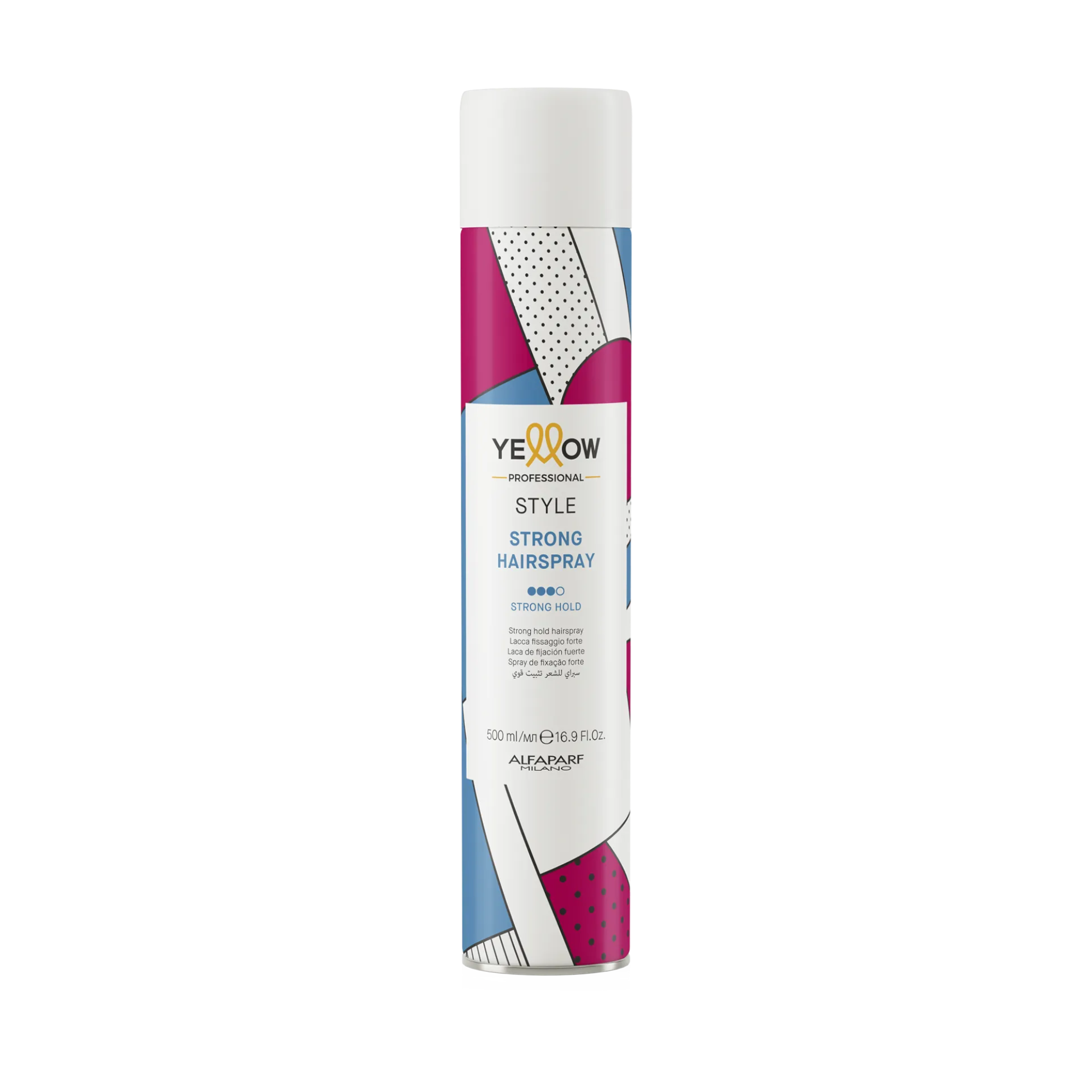 GIALLO PROFESSIONAL STYLE STRONG Lacca a tenuta forte 500 ml