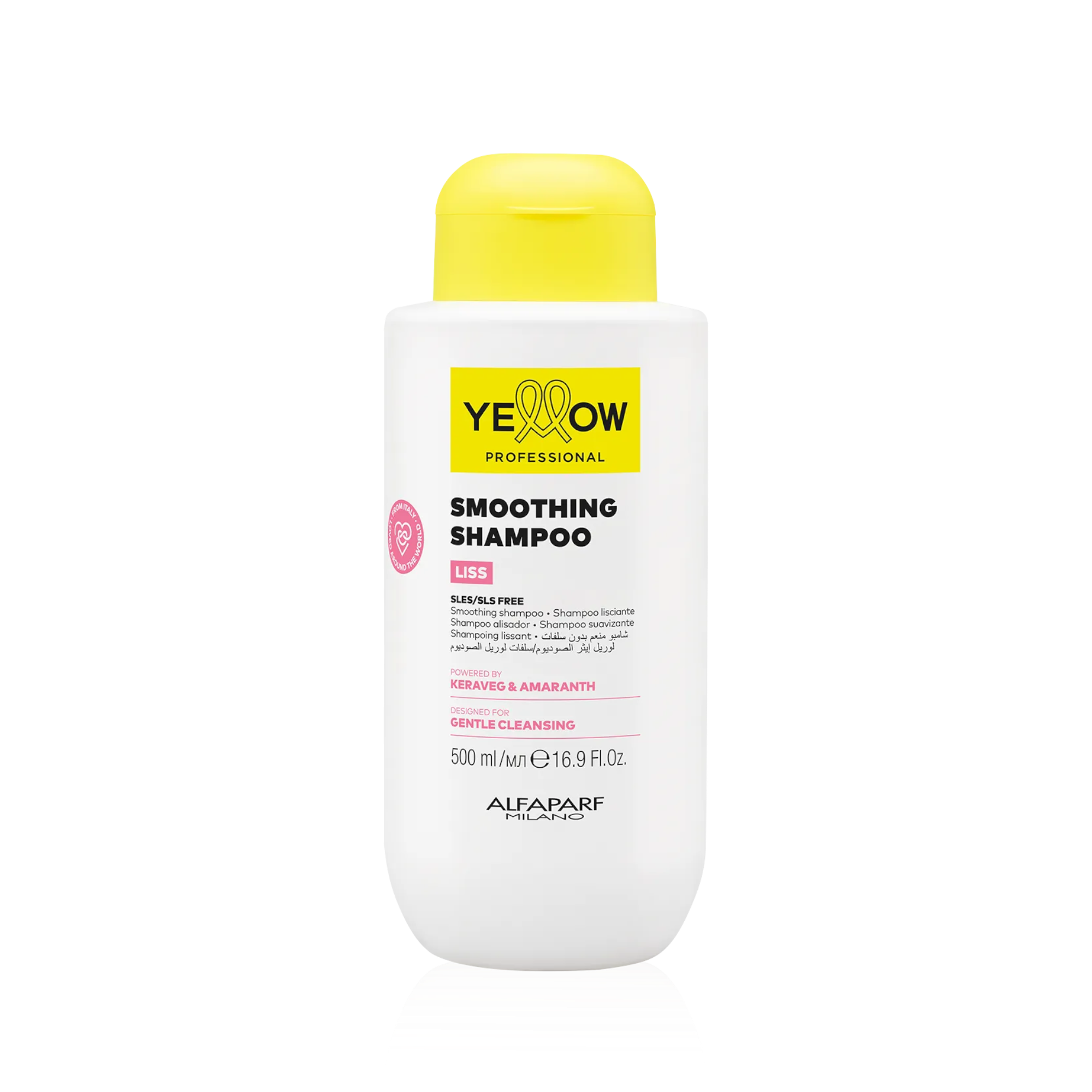 YELLOW PROFESSIONAL LISS SMOOTHING Shampoo lisciante per capelli ribelli 500 ml
