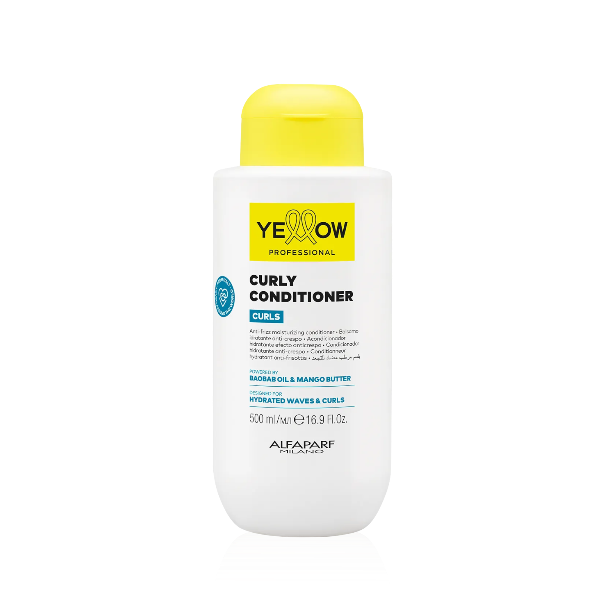 GIALLO PROFESSIONAL CURLY CURLS Balsamo idratante intensivo per capelli ricci 500 ml