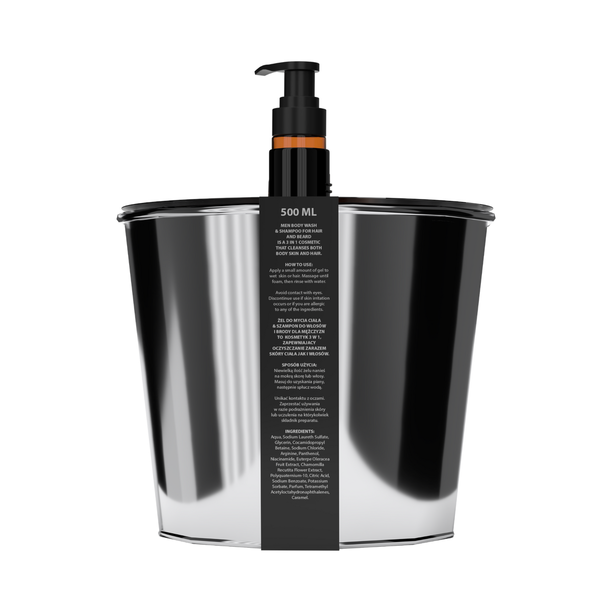 HISKIN MEN GENTLEMAN Set da uomo, gel doccia Whisky + gel doccia Gin in una borsa termica / refrigeratore (Cooler Set) #3