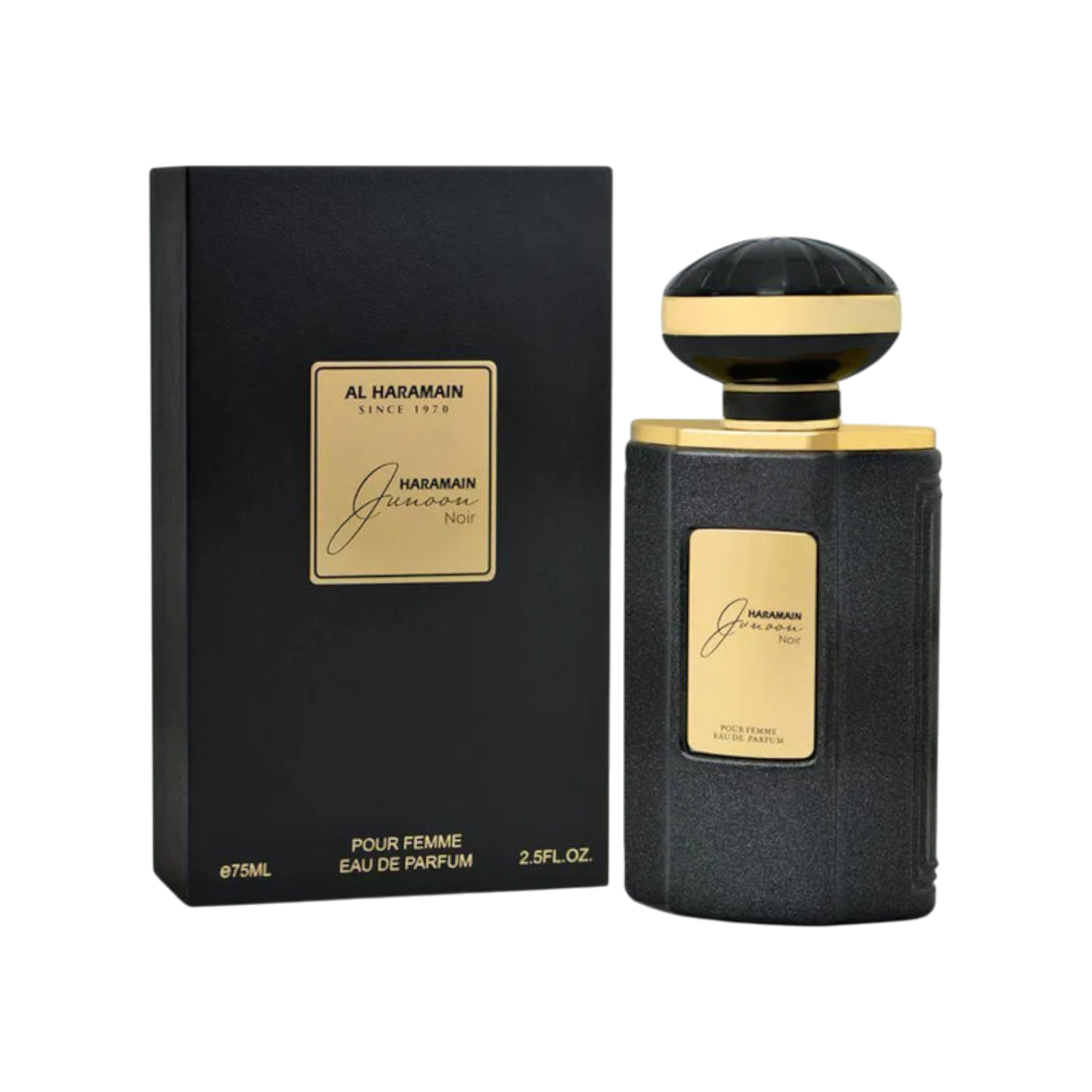AL HARMAIN JUNOON NOIR Eau de Parfum da donna 75 ml