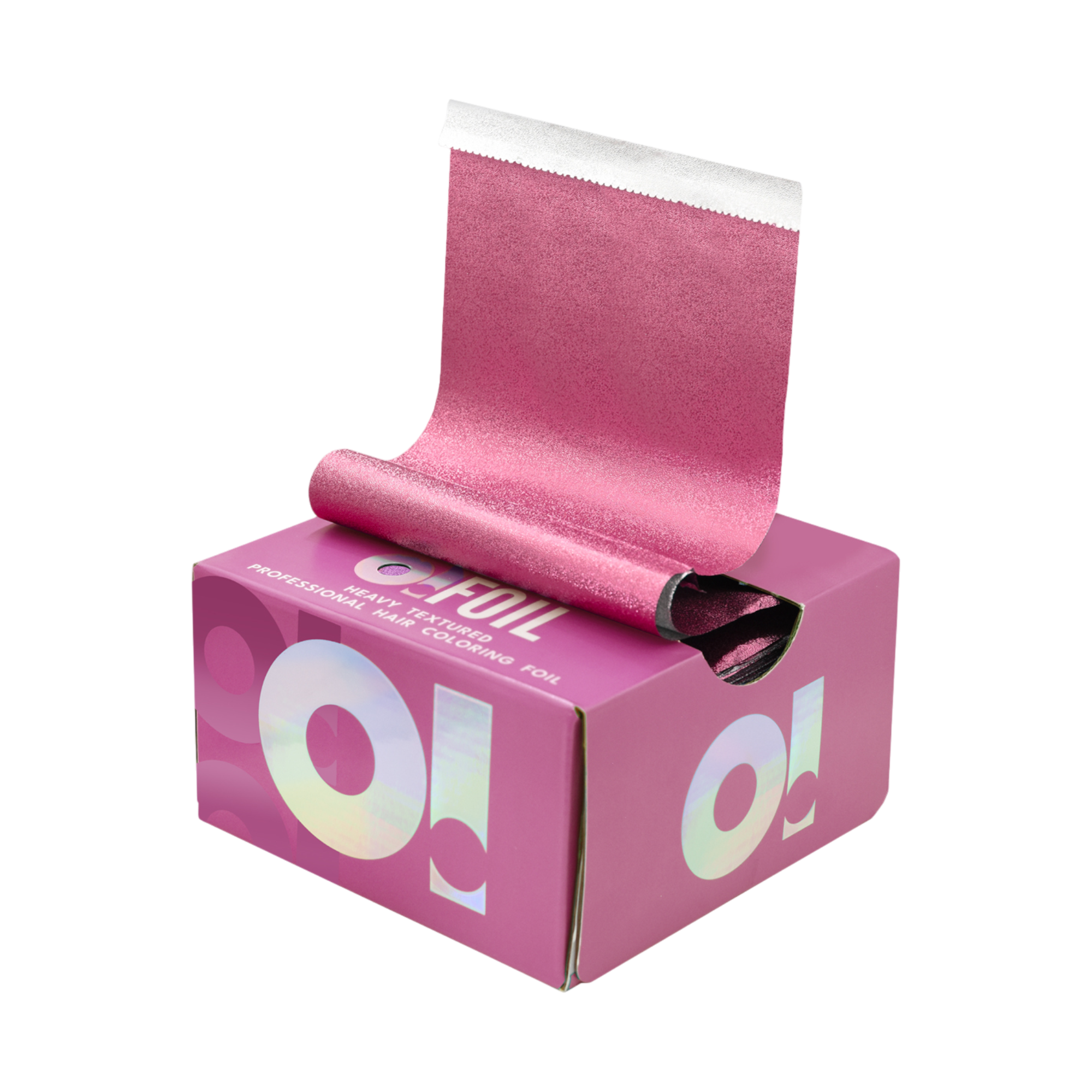 O!TOOLS Alluminio, pellicola colorante scanalata, Pink Chic, 500 pezzi