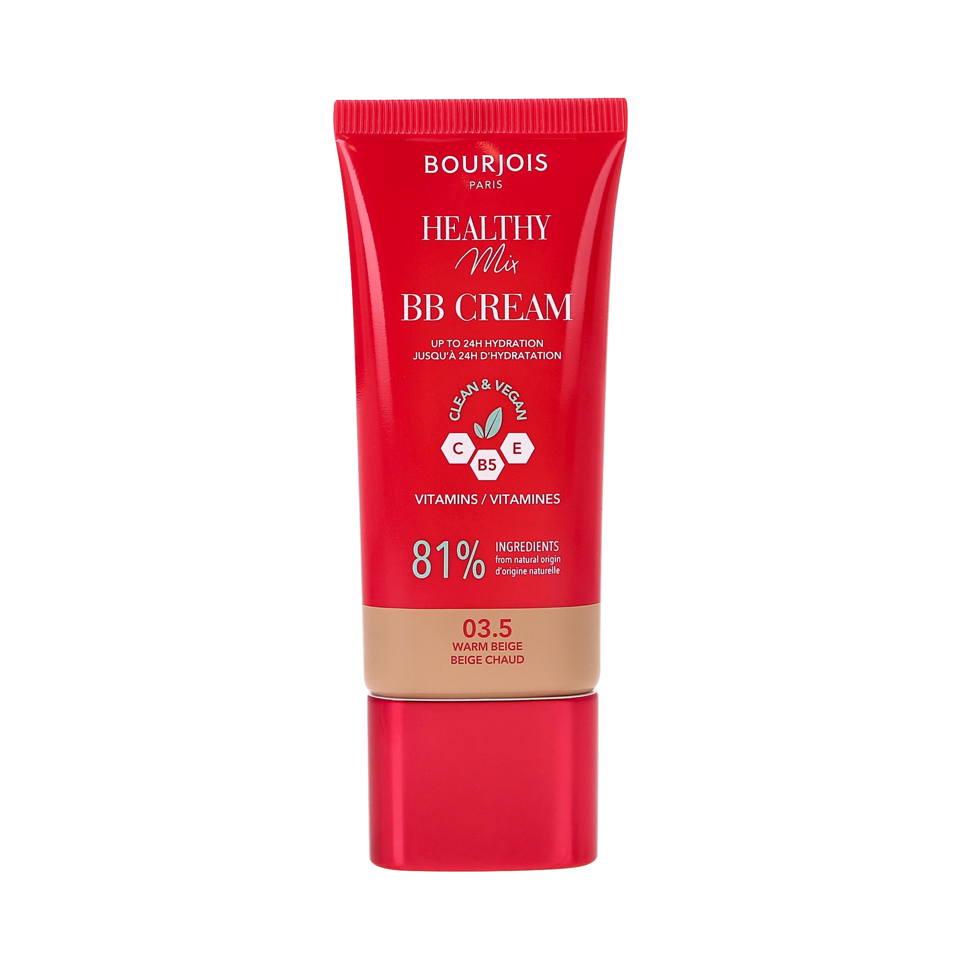 BOURJOIS HEALTHY MIX Crema Viso BB Idratante Intensiva 03.5 Beige Caldo 30 ml