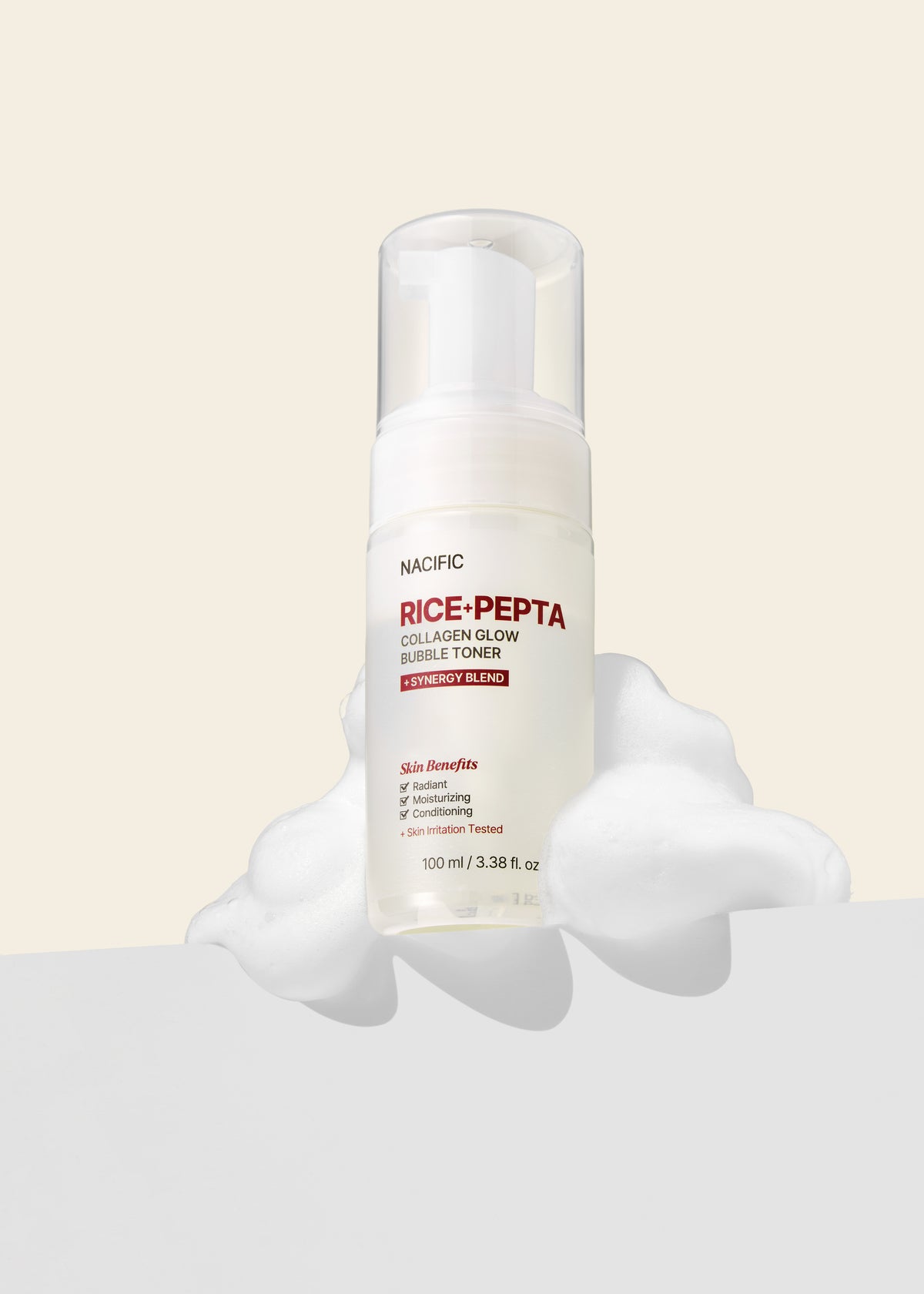 NACIFIC RICE PEPTA COLLAGEN GLOW BUBBLE Tonico viso schiumoso 100 ml #4