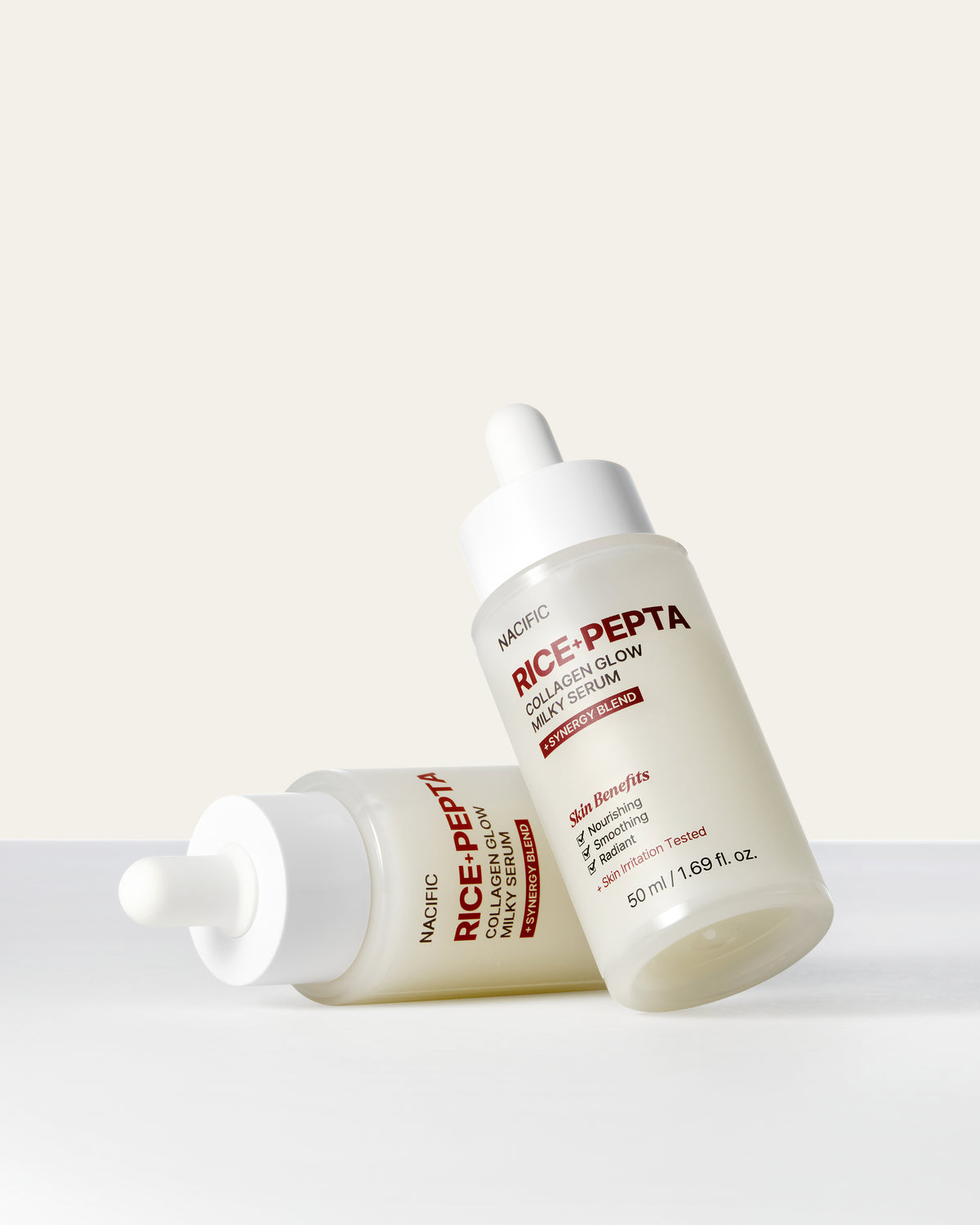 NACIFIC RICE PEPTA COLLAGEN GLOW MILKY Siero viso idratante dalla consistenza lattea 50 ml #3