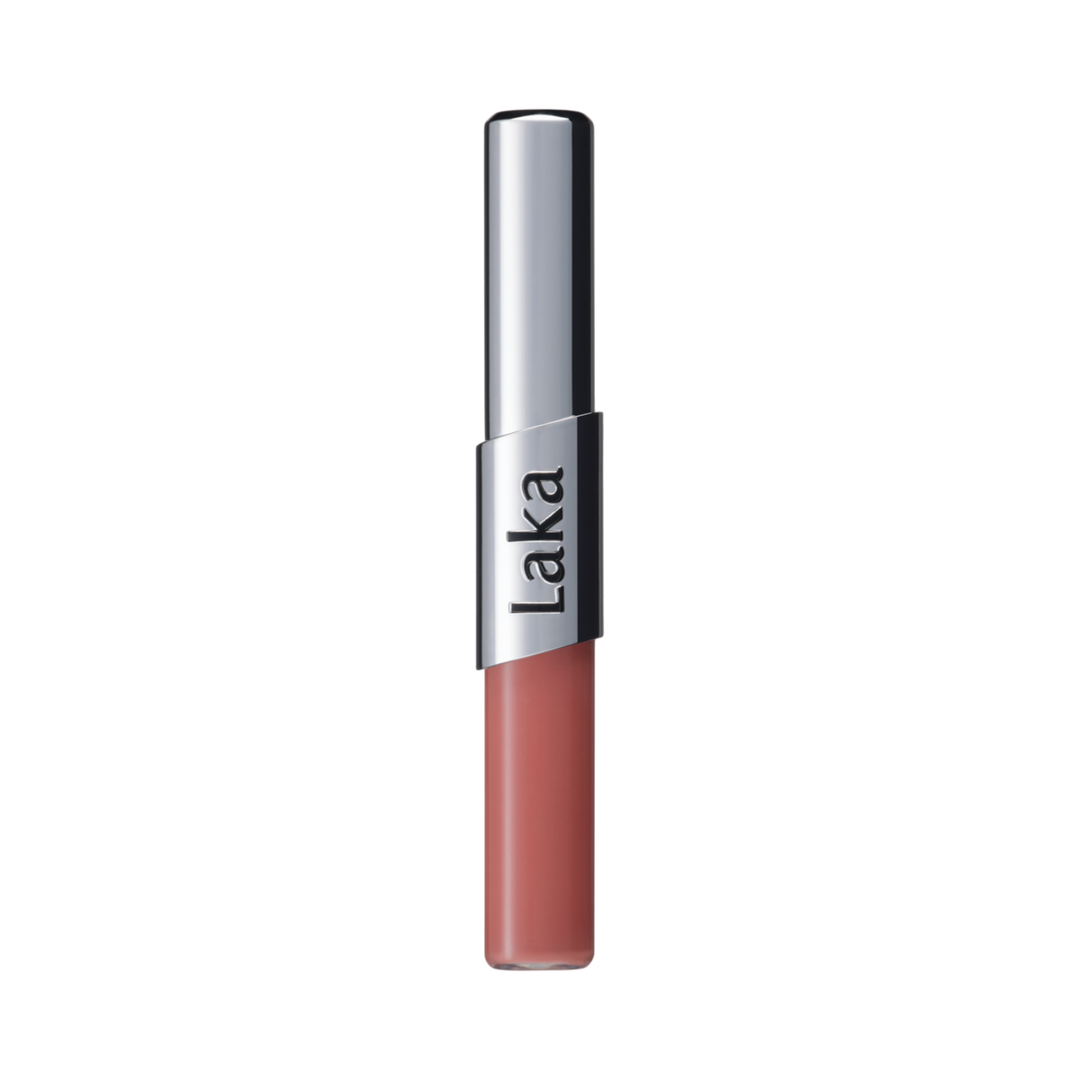 LAKA Perfect TWIN LIP Tinta labbra e lucidalabbra trasparente 2 in 1, 4,7 g + 4,2 g #2