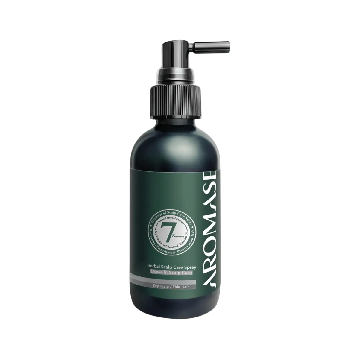 AROMASE HERBAL SCALP CARE SPRAY Lozione idratante alle erbe per cuoio capelluto secco e capelli sottili 115 ml