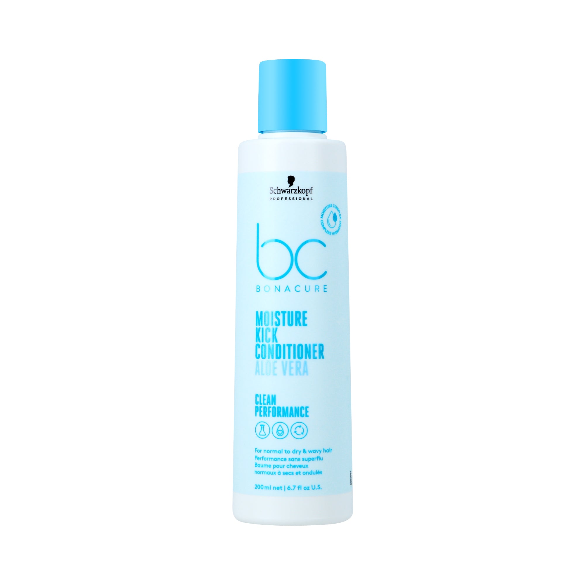 SCHWARZKOPF BC MOISTURE KICK ALOE VERA Balsamo idratante per capelli secchi 200 ml