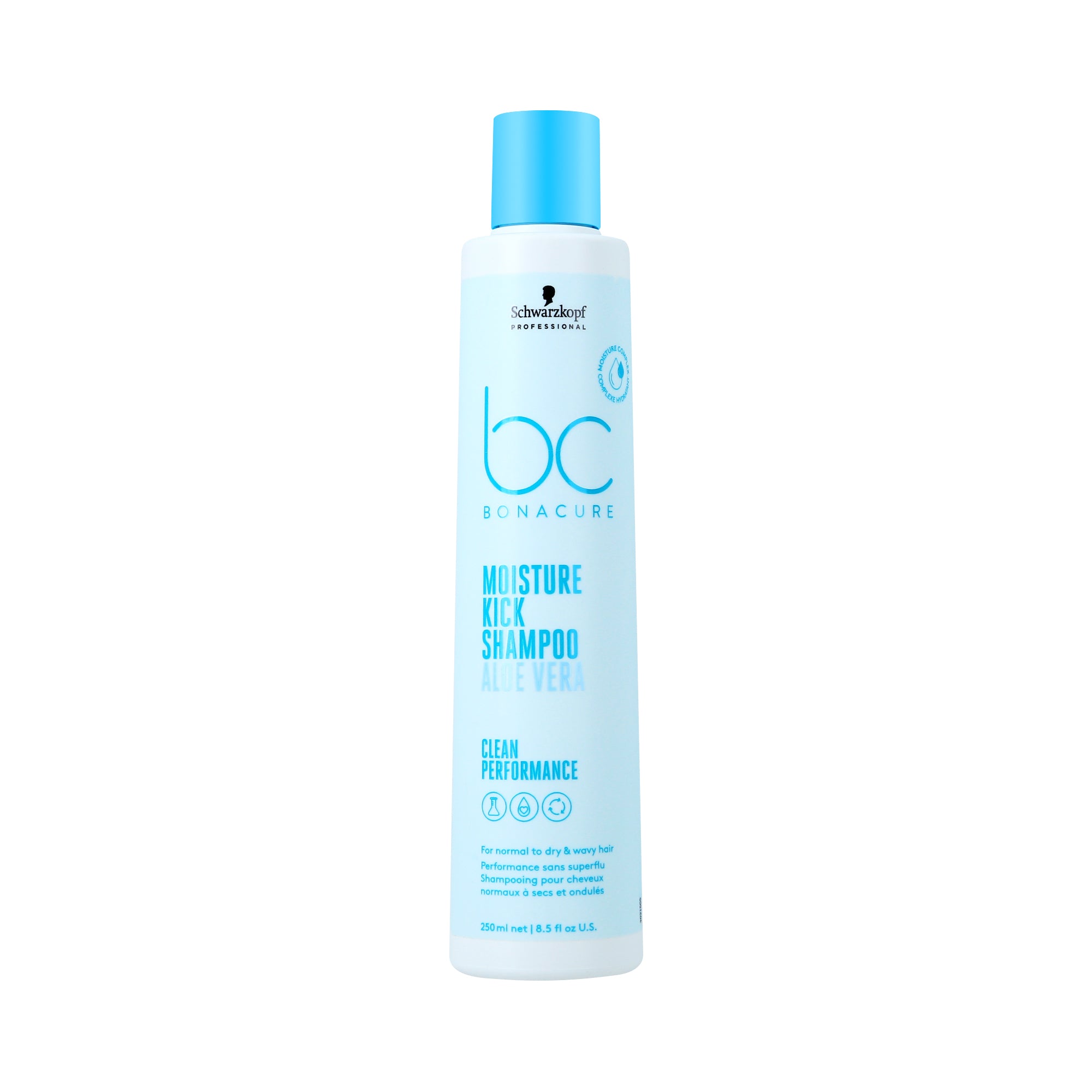 SCHWARZKOPF BC MOISTURE KICK ALOE VERA Shampoo idratante per capelli 250 ml