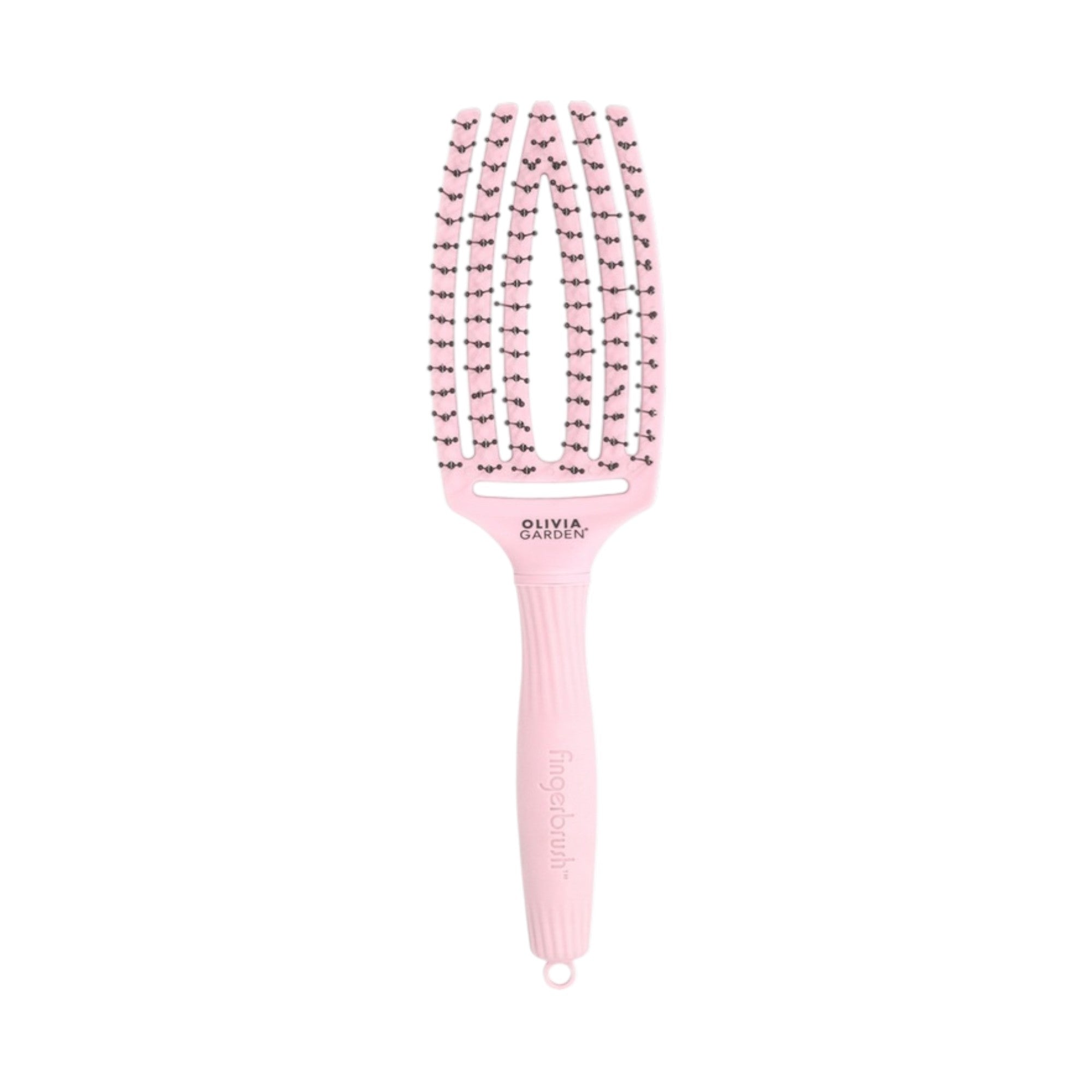 OLIVIA GARDEN FINGERBRUSH Spazzola per capelli a doppia setola - Love Pastel