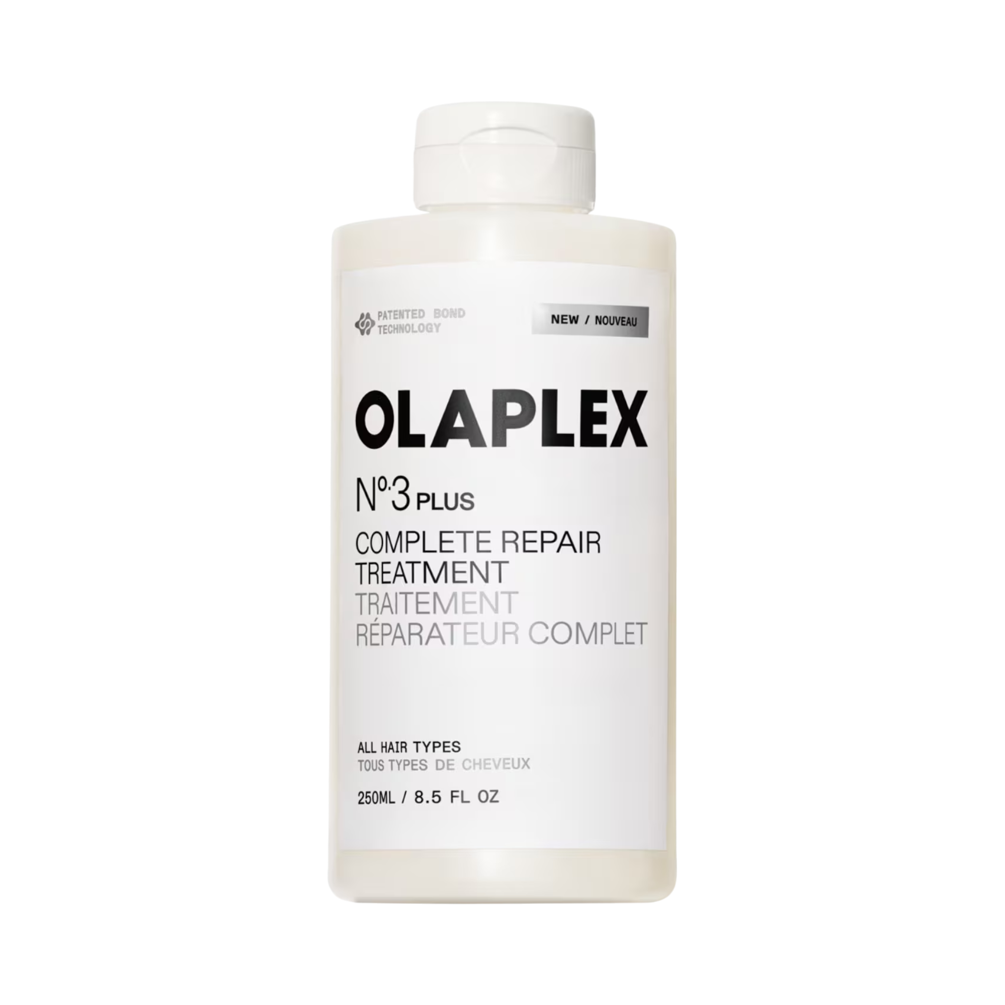 OLAPLEX TRATTAMENTO RIPARAZIONE COMPLETA N. 3PLUS Trattamento riparatore intensivo ricostruttore per capelli 250 ml