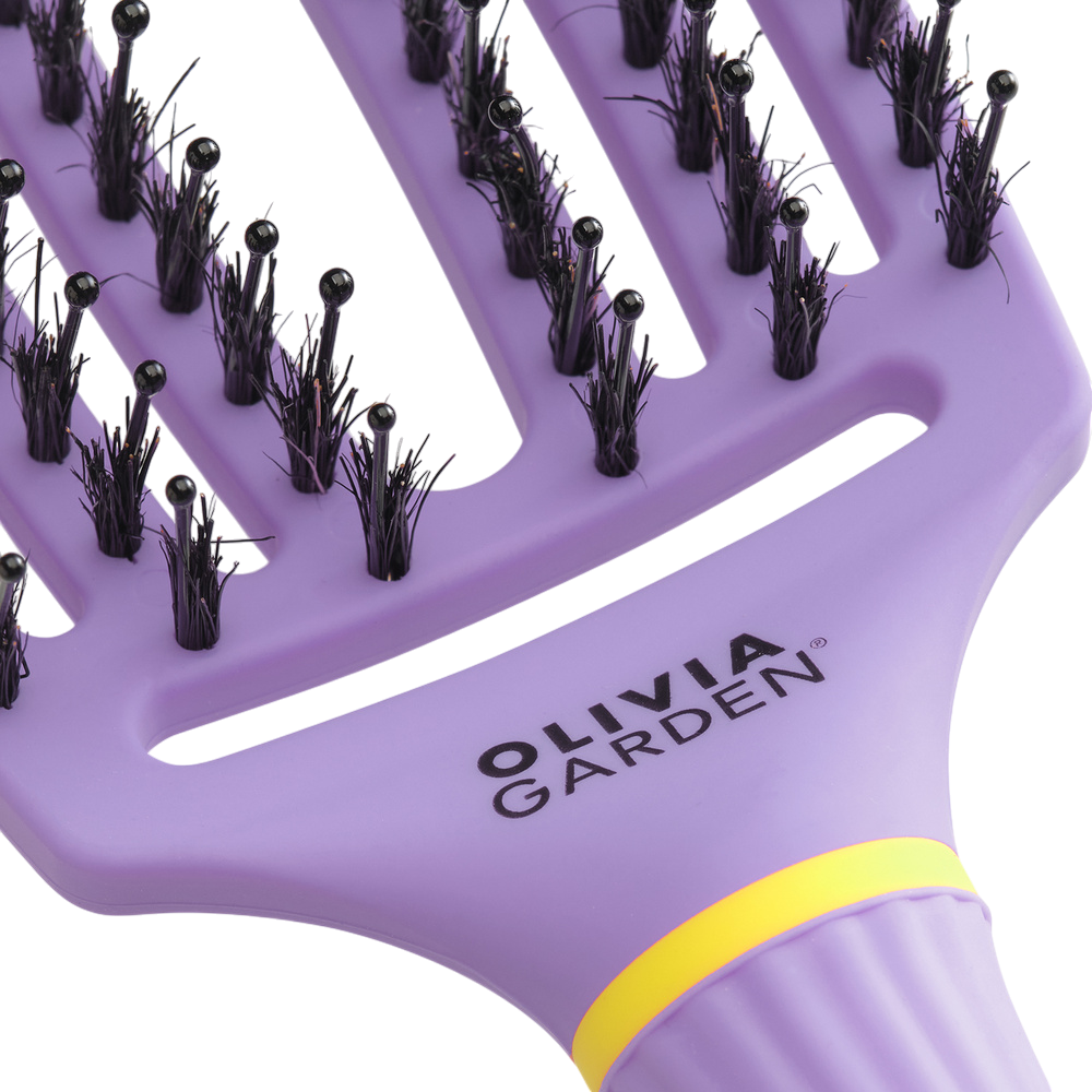 OLIVIA GARDEN FINGERBRUSH COMBO MEDIUM INNER CHILD Spazzola districante – Edizione limitata Snuggle Purple #2