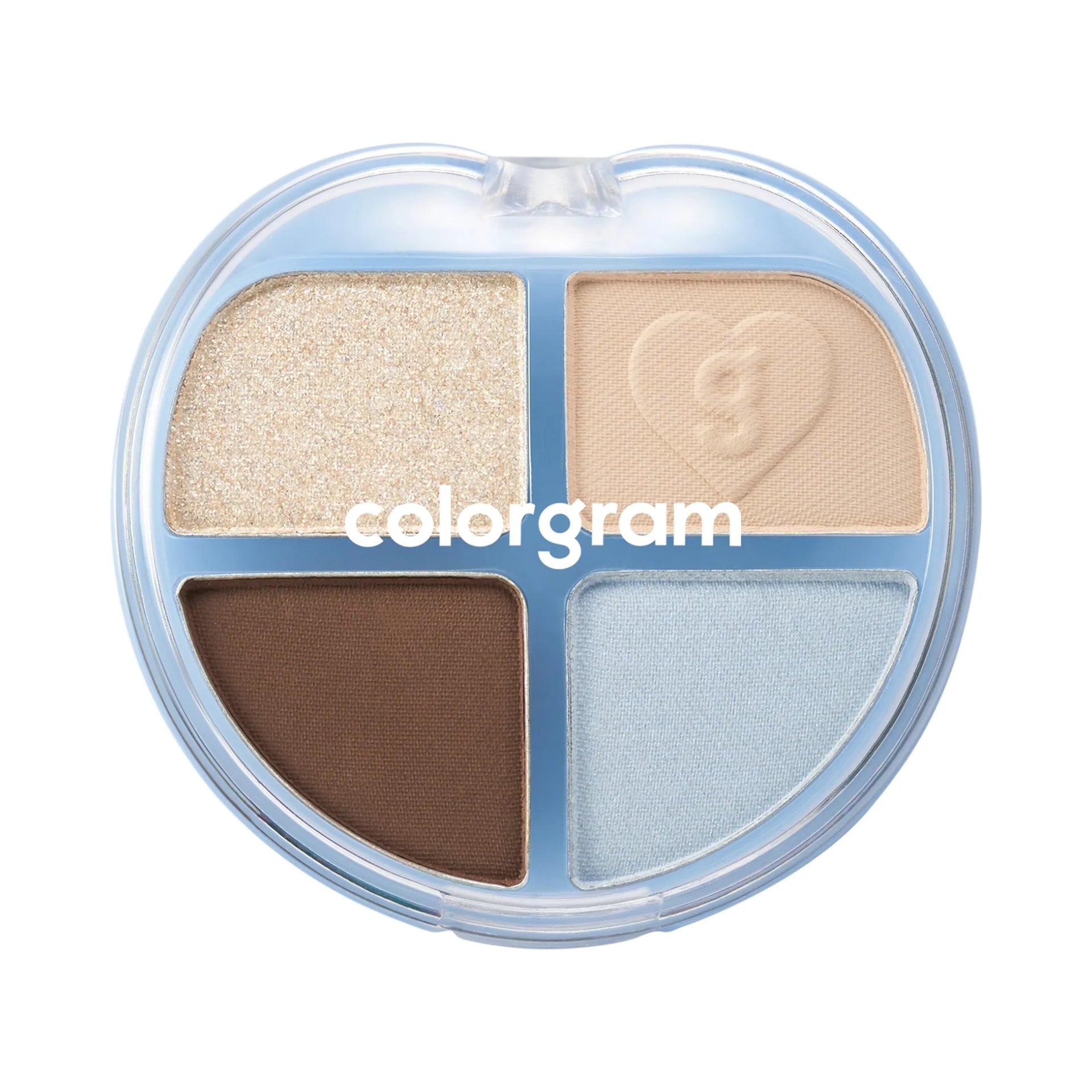 COLORGRAM TINTIN DORY EYE PALETTE Palette di ombretti, 02 Castagna Dory 4 g