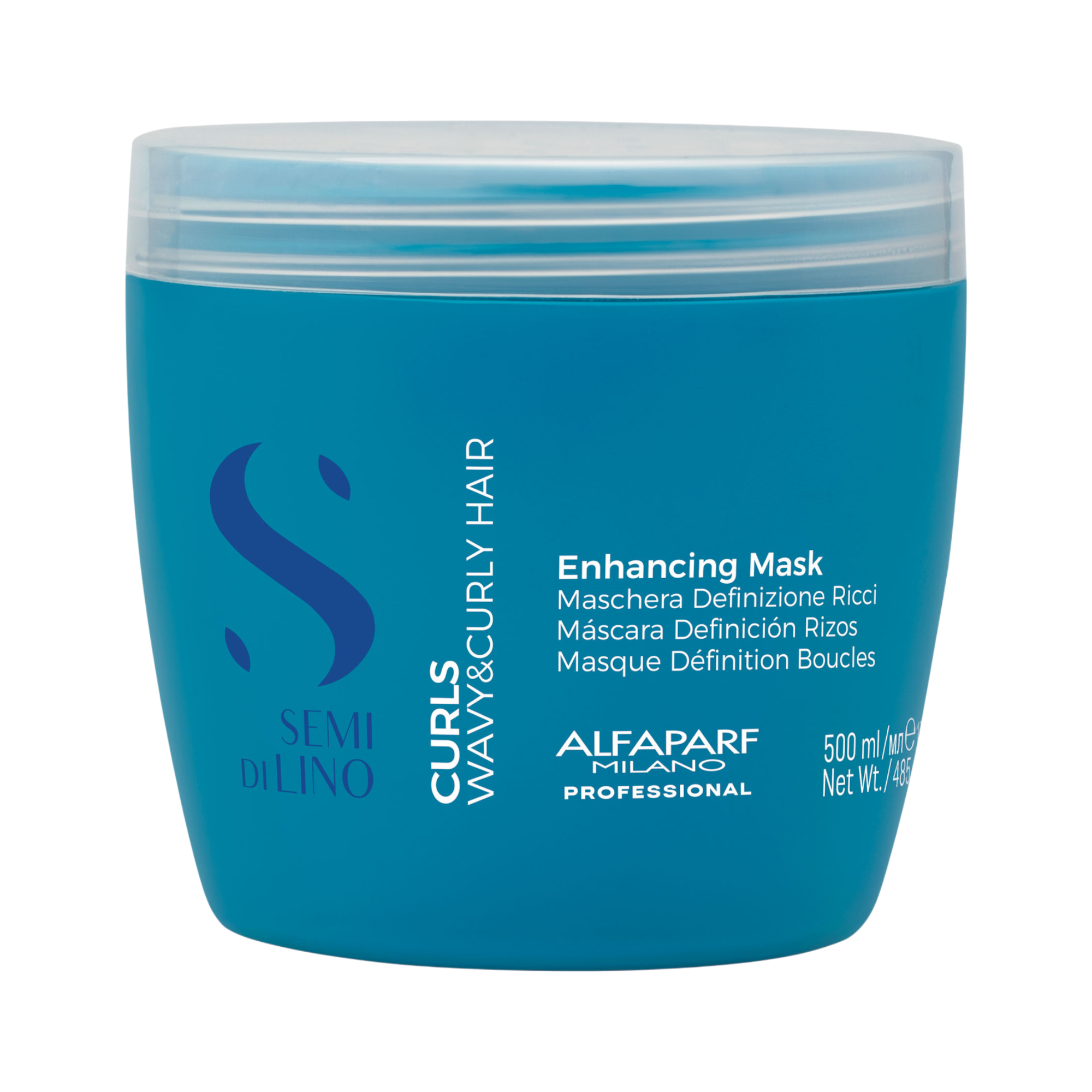 ALFAPARF SEMI DI LINO CURLS Maschera rinforzante per capelli ricci 500 ml