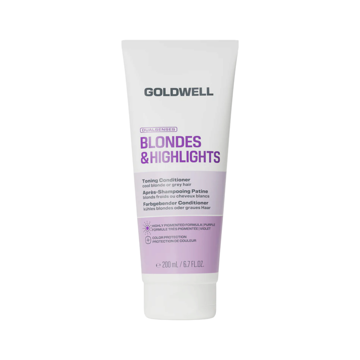 GOLDWELL DUALSENSES BLONDES & HIGHLIGHTS Balsamo tonalizzante viola per capelli biondi 250 ml