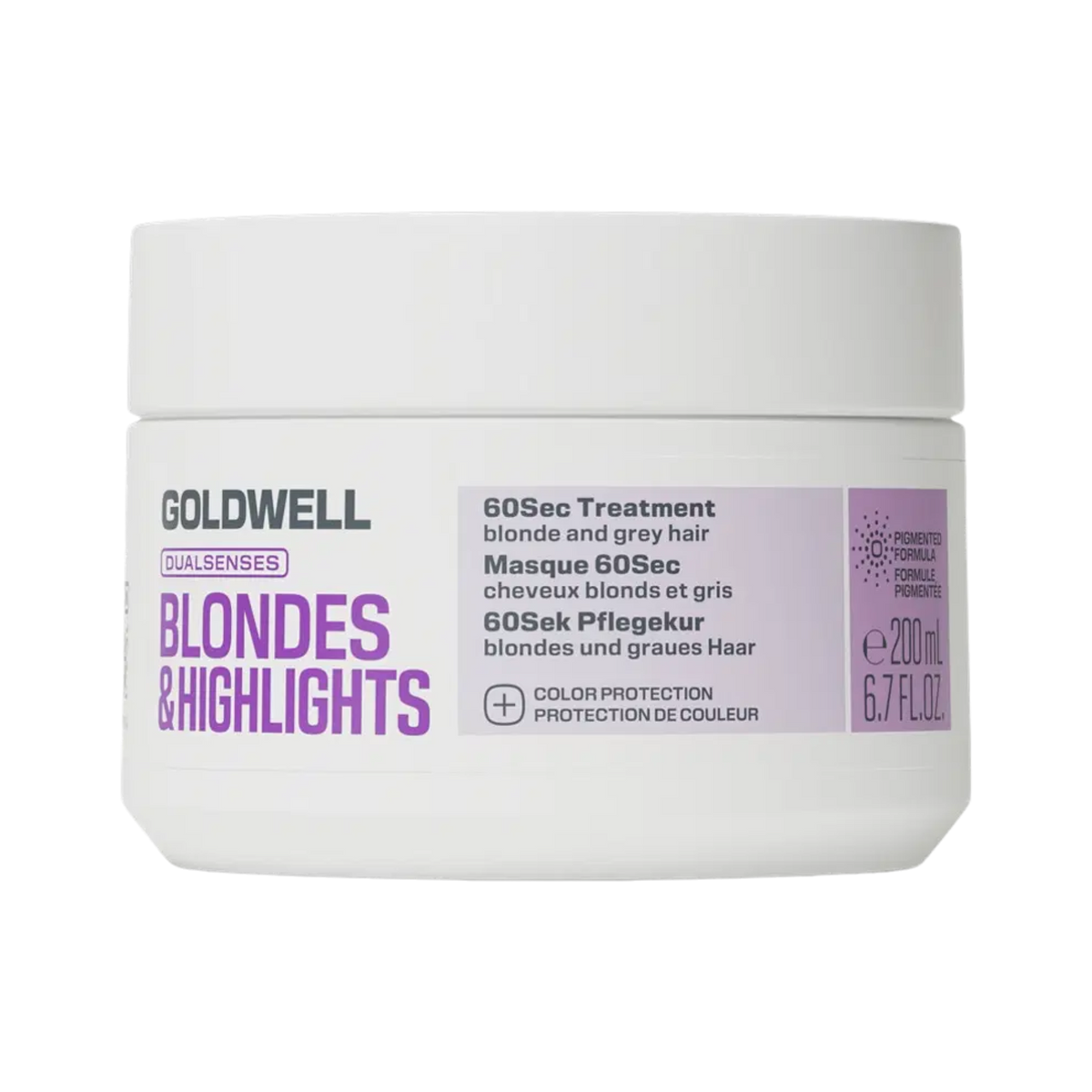 GOLDWELL DUALSENSES BLONDES & HIGHLIGHTS 60 Sec Treatment Trattamento per capelli biondi e decolorati 200 ml