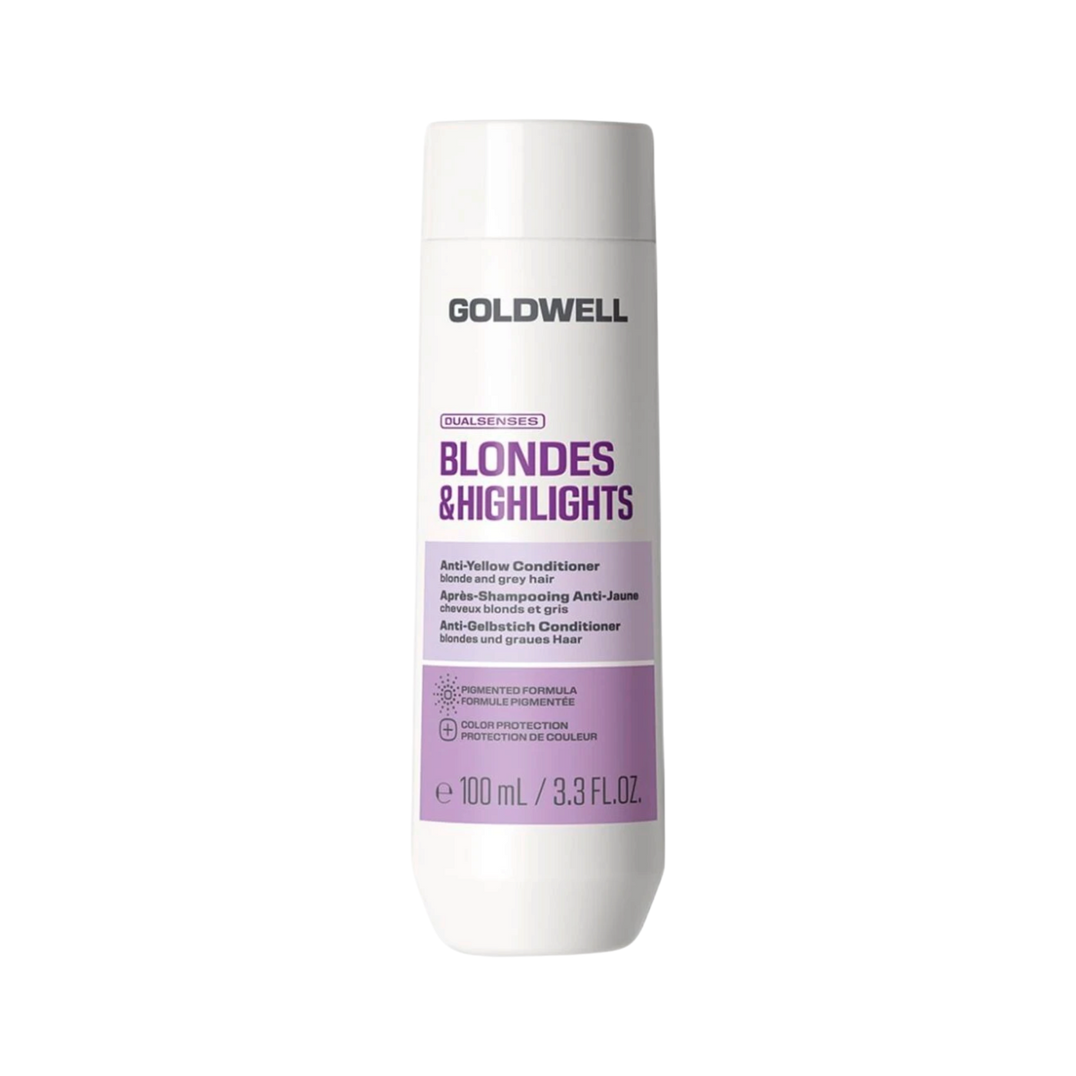 GOLDWELL DUALSENSES BLONDES & HIGHLIGHTS Balsamo neutralizzante dei toni gialli per capelli biondi 100 ml