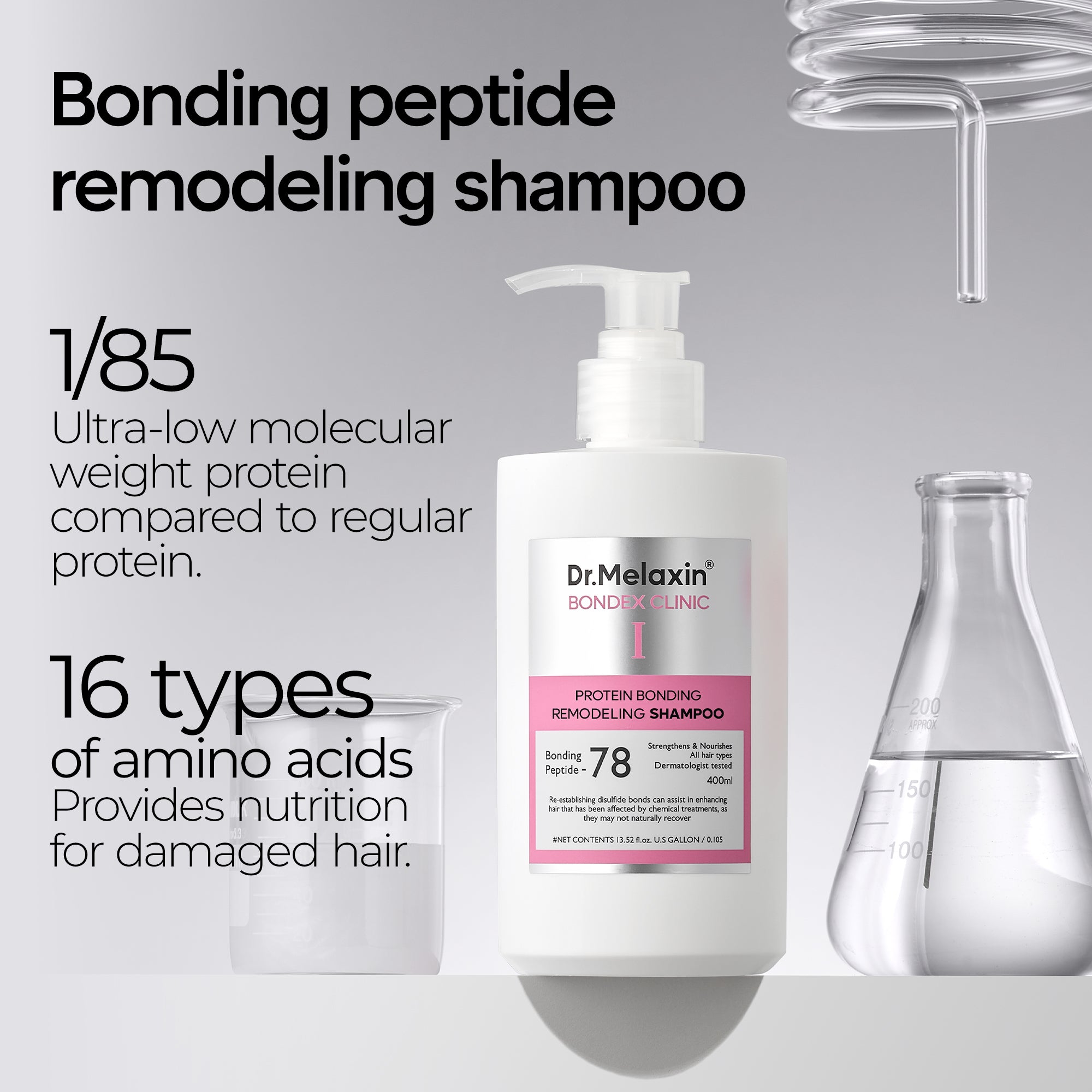 DR.MELAXIN BONDEX LINE Shampoo rigenerante 400 ml #11