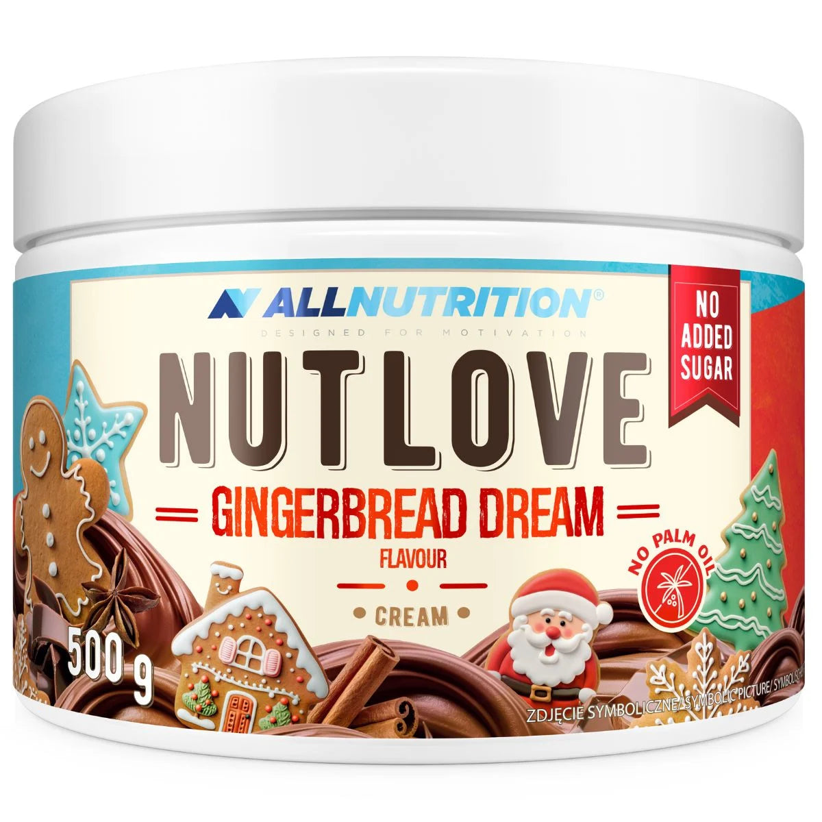 ALLNUTRITION NUTLOVE GINGERBREAD DREAM Crema 500g