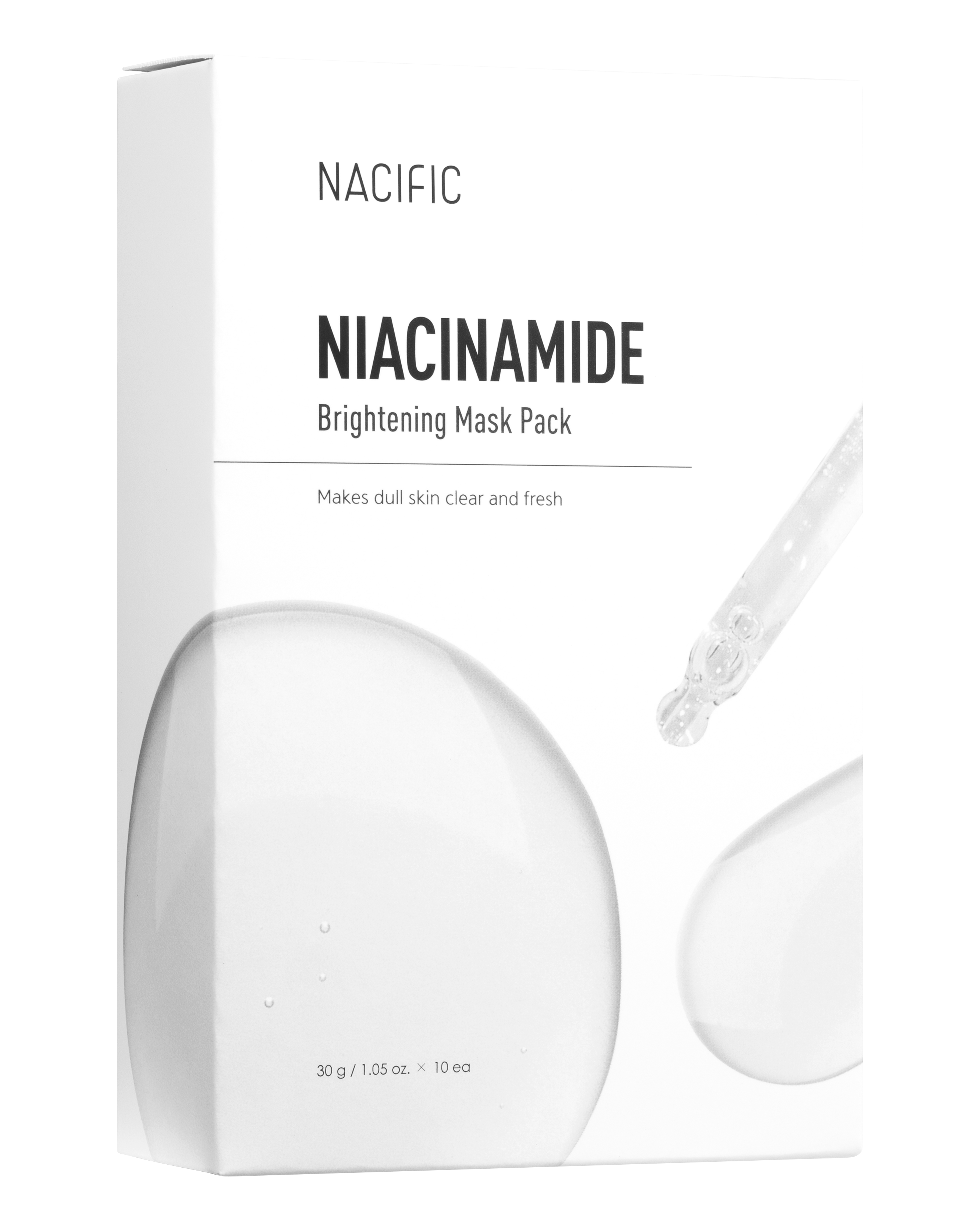 MASCHERA ILLUMINANTE ALLA NIACINAMIDE NACIFIC Maschere in tessuto illuminanti 10 pz. #2