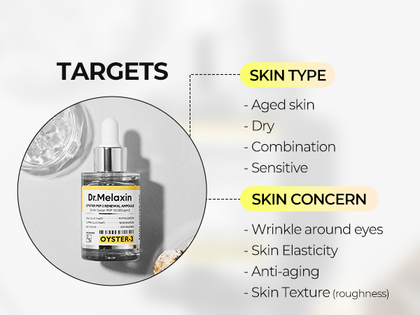 DR.MELAXIN OYSTER PEPTIDE AMPOULE Siero peptidico ringiovanente 30 ml #5