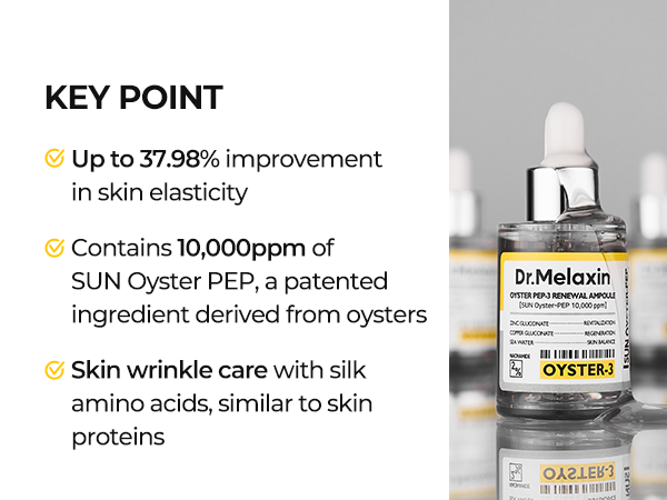 DR.MELAXIN OYSTER PEPTIDE AMPOULE Siero peptidico ringiovanente 30 ml #6