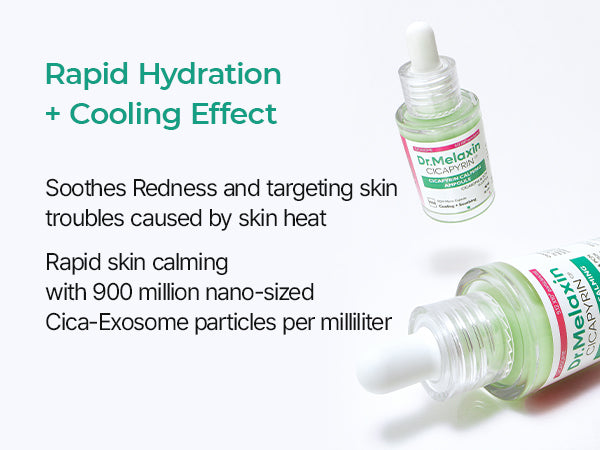 DR.MELAXIN CICAPYRIN CALMING AMPOULE Siero viso lenitivo con complesso rinfrescante 30 ml #5