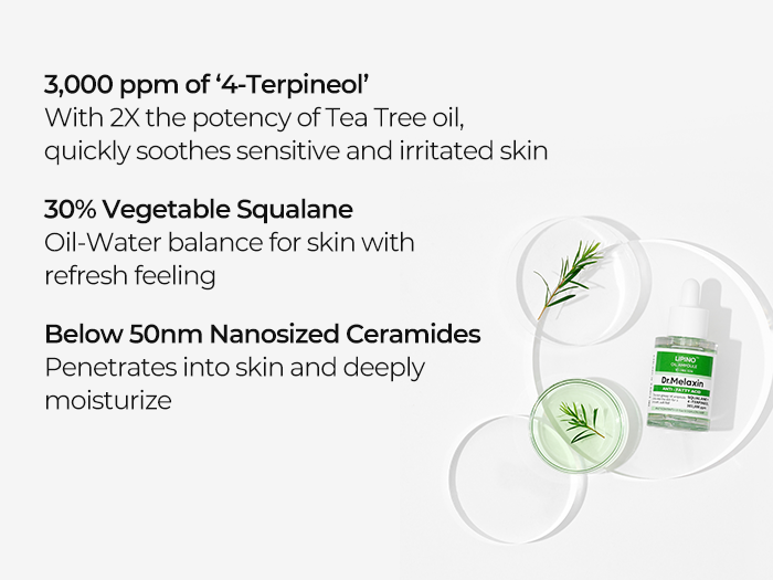 DR.MELAXIN LIPINO OIL Ampule Lehké olejové sérum proti nedokonalostem 30 ml #9