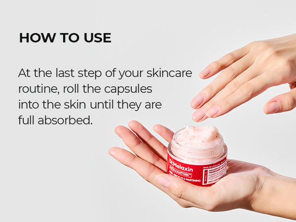 DR.MELAXIN ASTAXANTHIN ANTI-PHY & WHITENING CAPSULE CREAM Rozjasňující omlazující krém s astaxanthinem 50 ml #4