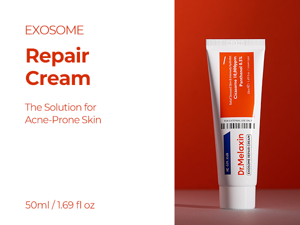 DR.MELAXIN EXOSOME LINE Crema riparatrice con esomosomi per imperfezioni 50 ml #4