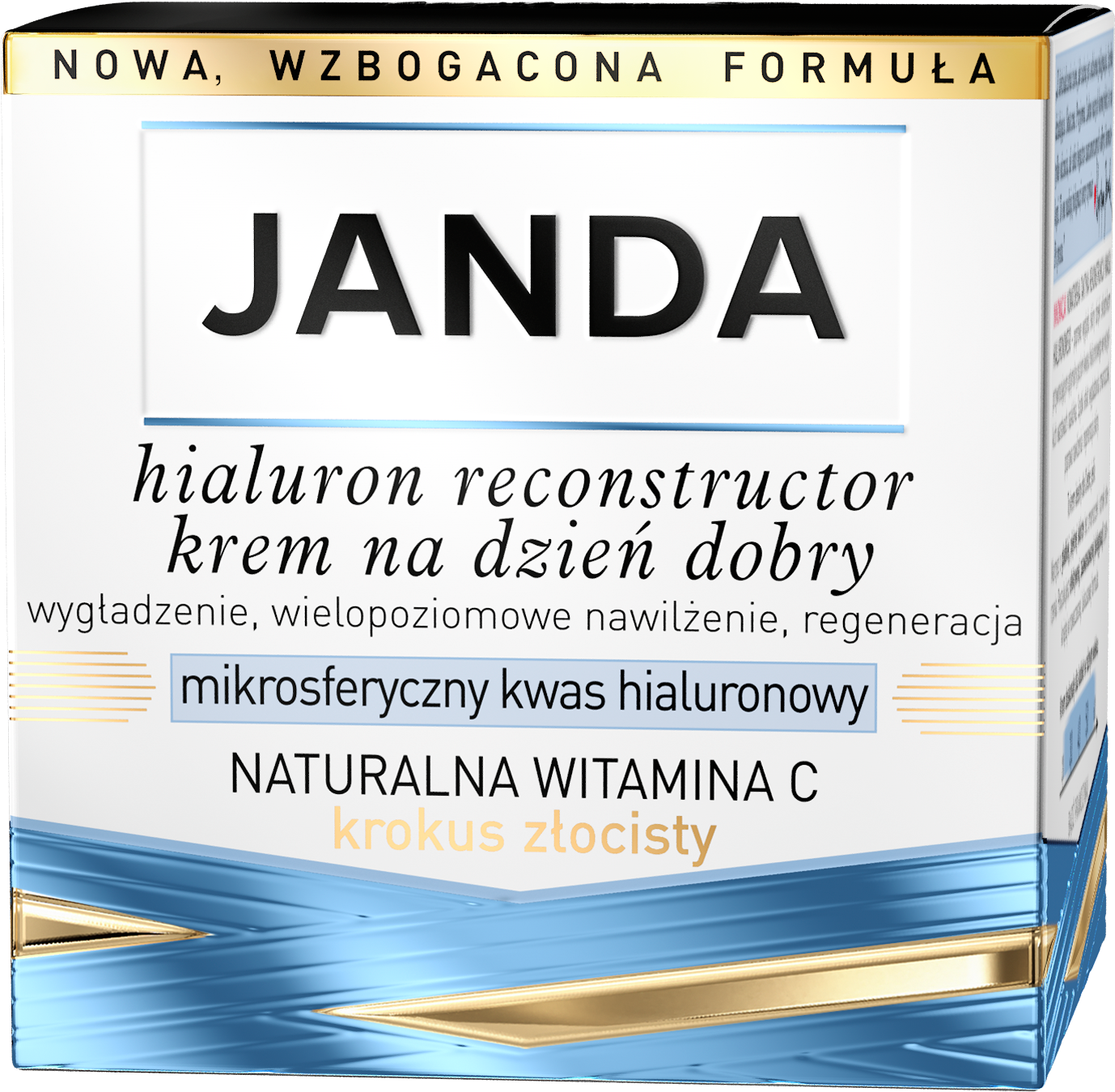 JANDA HIALURON Krem hialuronowy odmładzająco- nawilżający na dzień 50ml